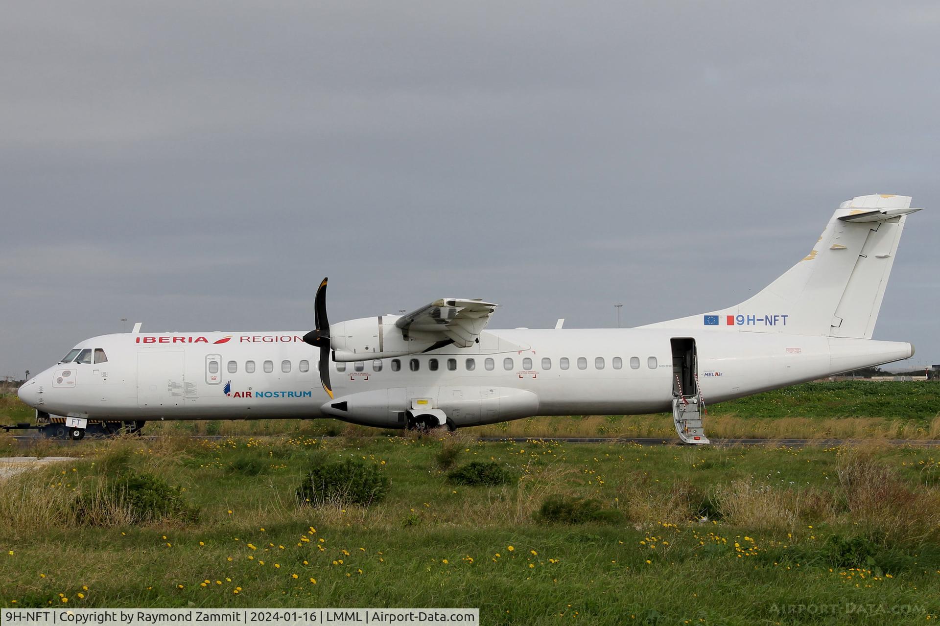 9H-NFT, ATR 72-600 (72-212A) C/N 1198, ATR 72 9H-NFT Iberia Regional
