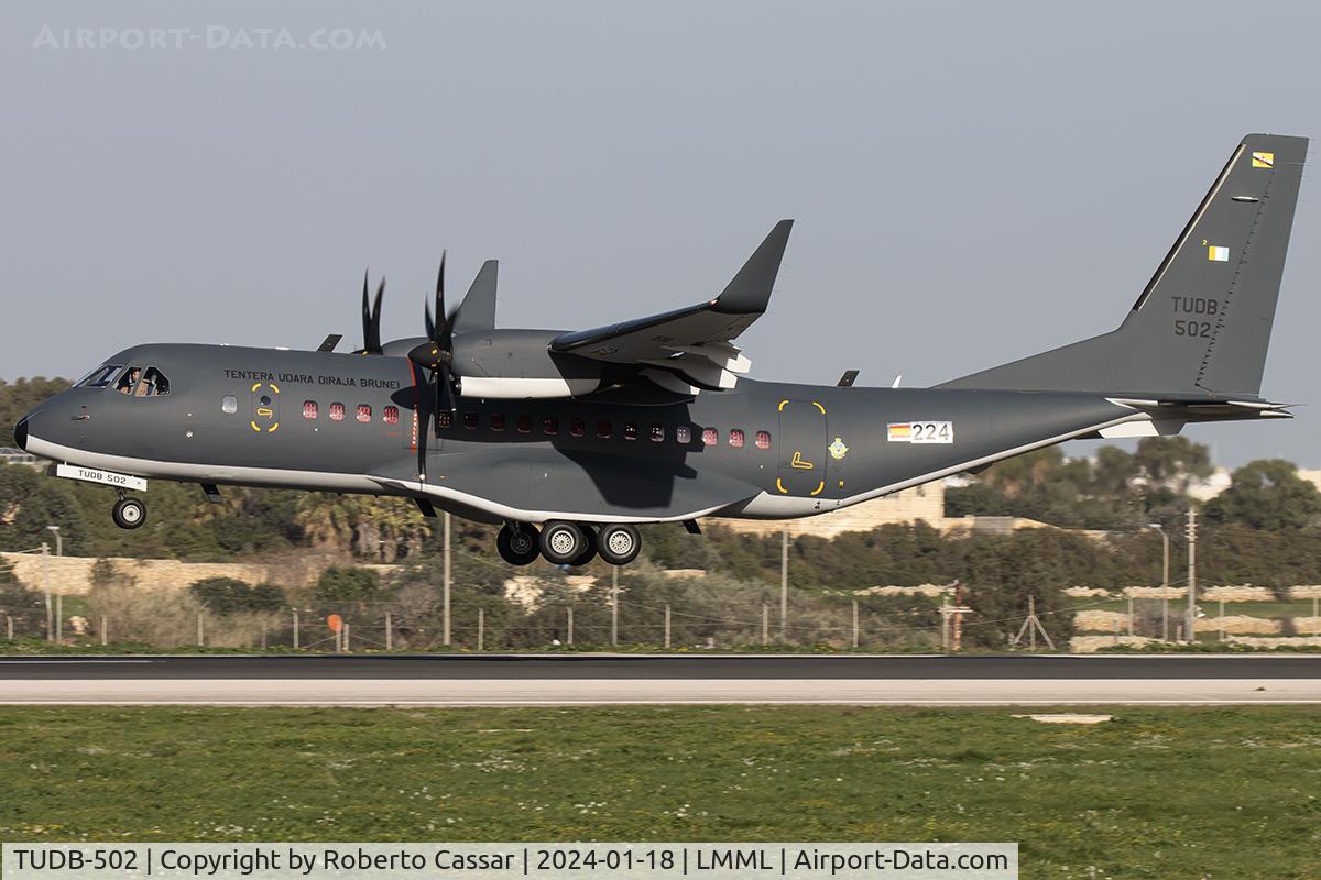 TUDB-502, 2023 CASA C-295W C/N S-224, Runway 31