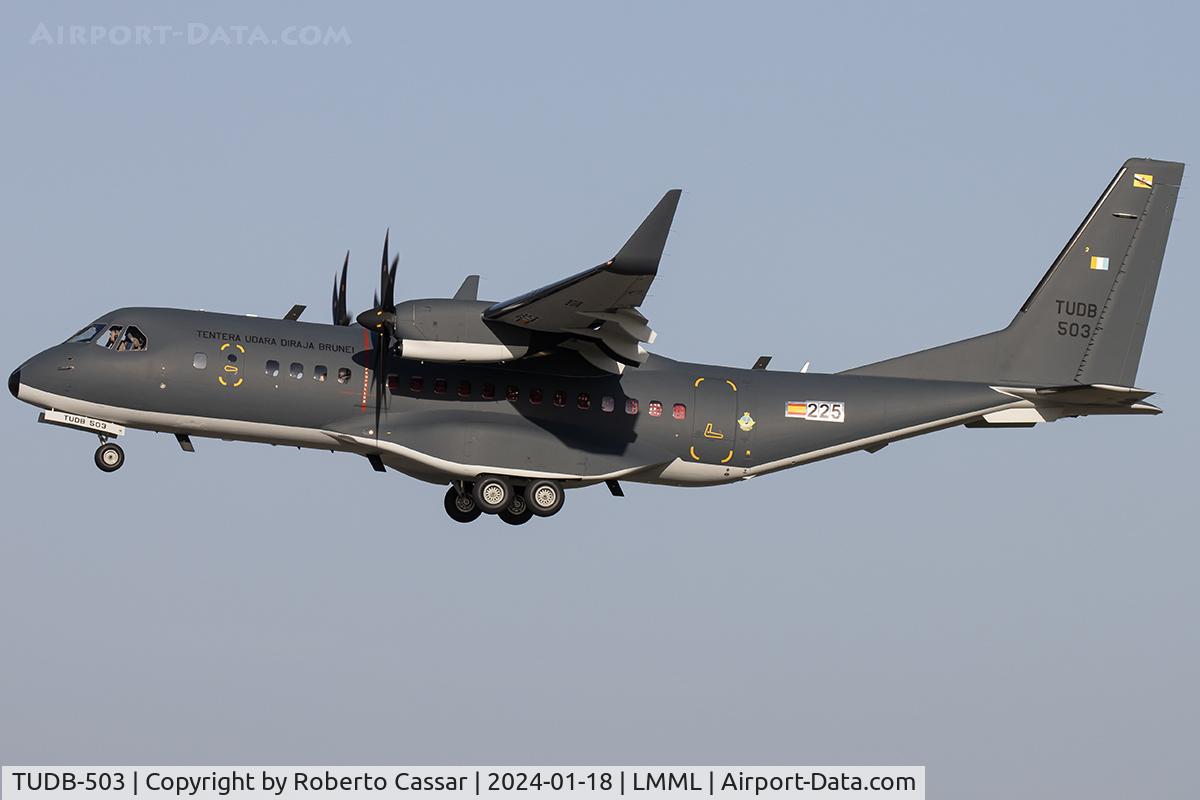TUDB-503, 2023 CASA C-295W C/N S-225, Runway 31