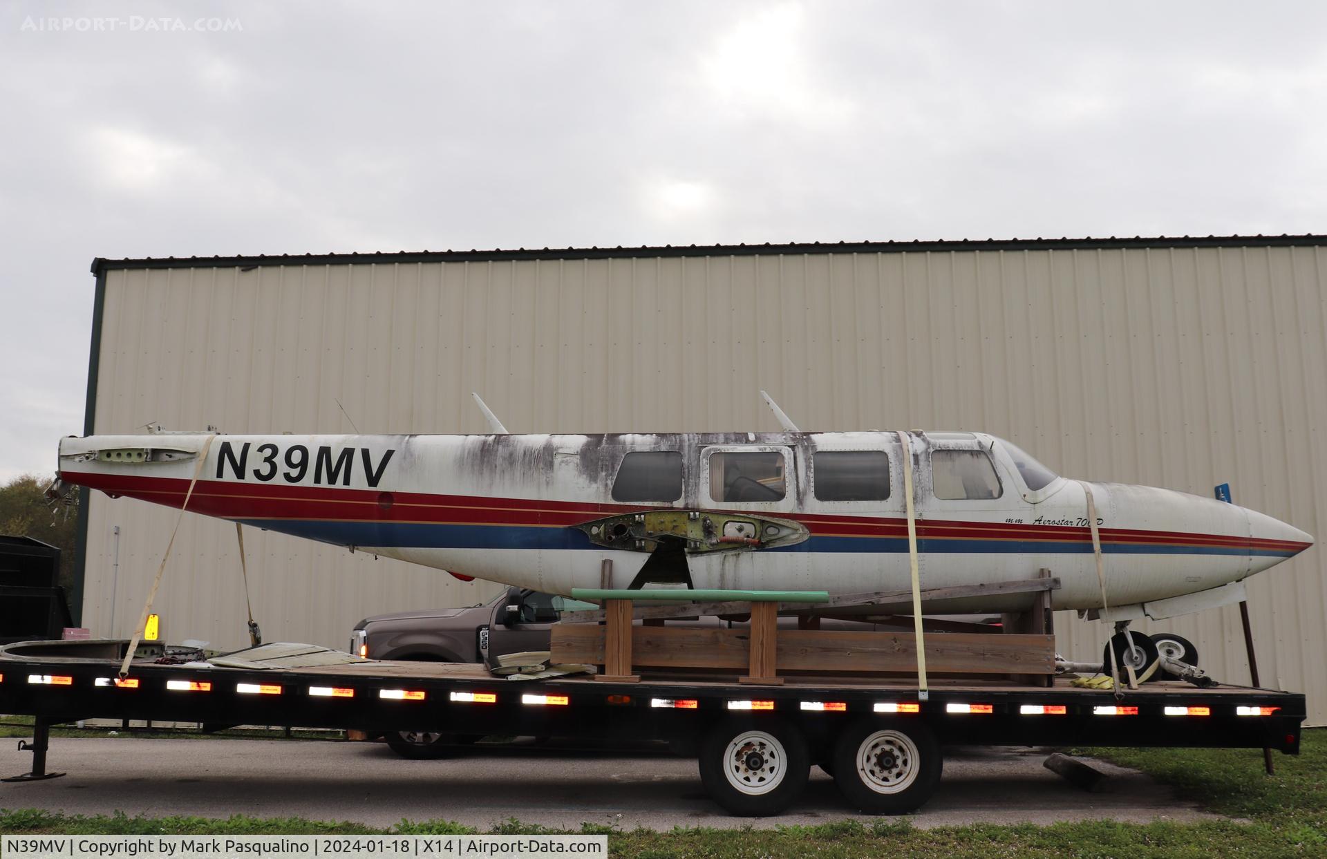 N39MV, 1980 Piper Aerostar 601P C/N 61P07728063385, Piper Aerostar 601P