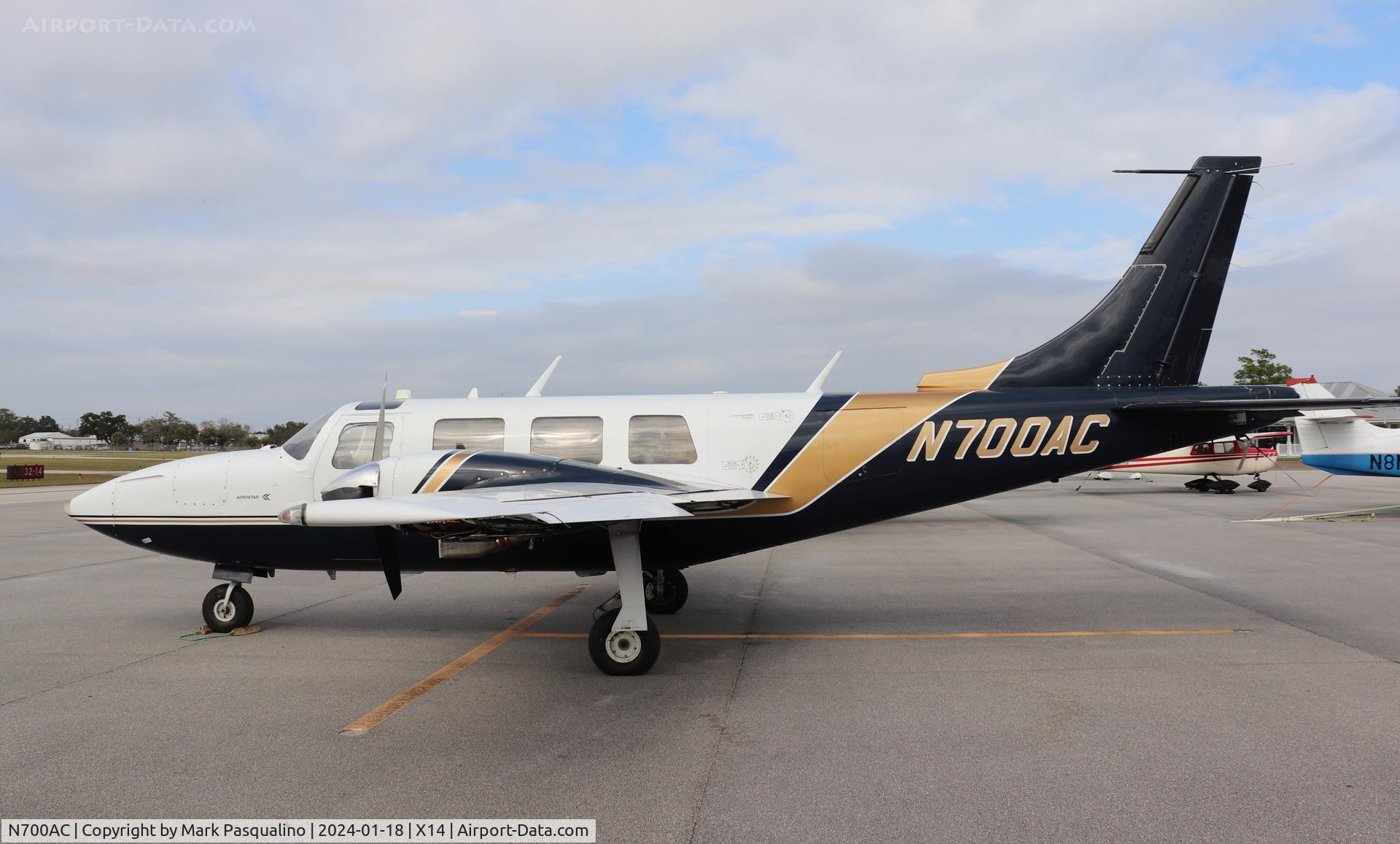 N700AC, 1980 Piper Aerostar 601P C/N 61P08018063412, Piper Aerostar 601P