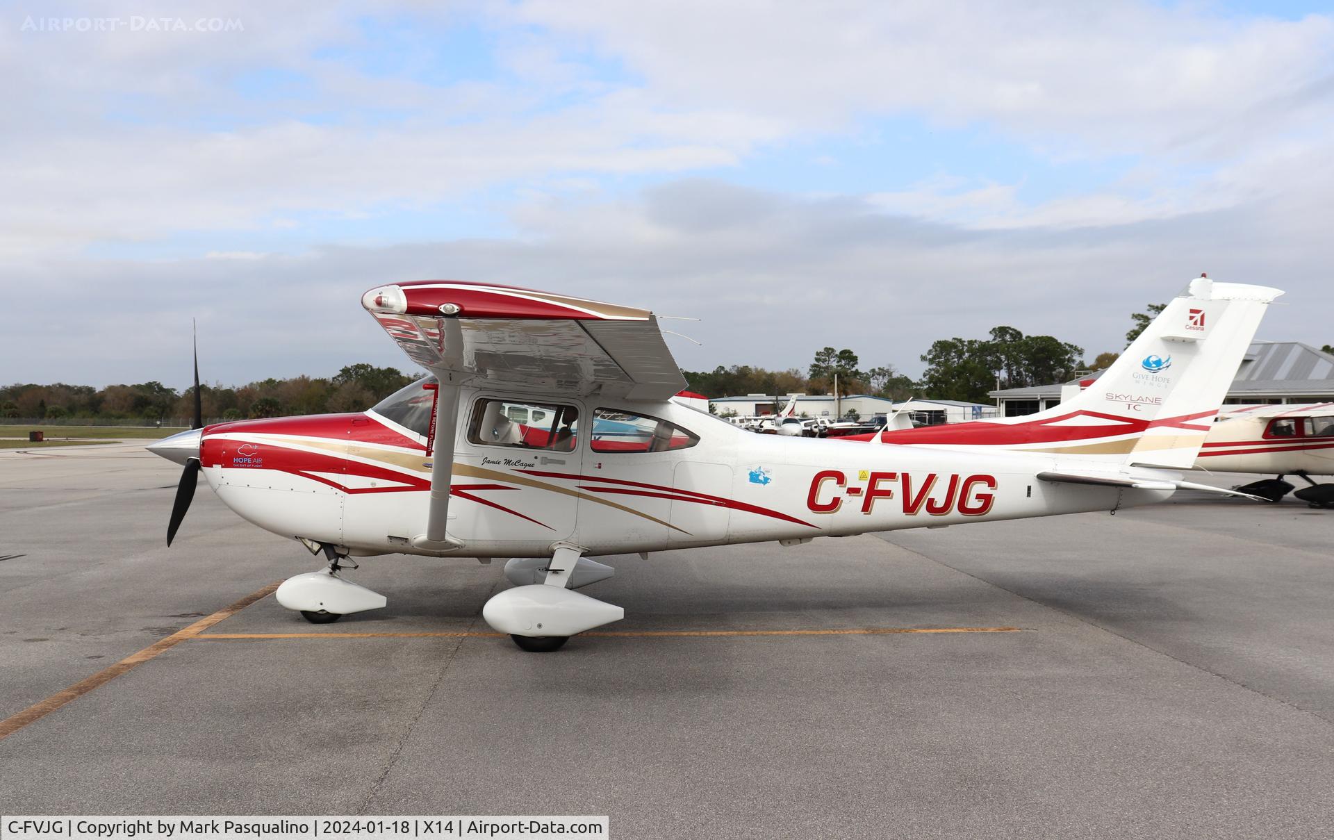C-FVJG, Cessna T182T Turbo Skylane C/N T18208712, Cessna T182T
