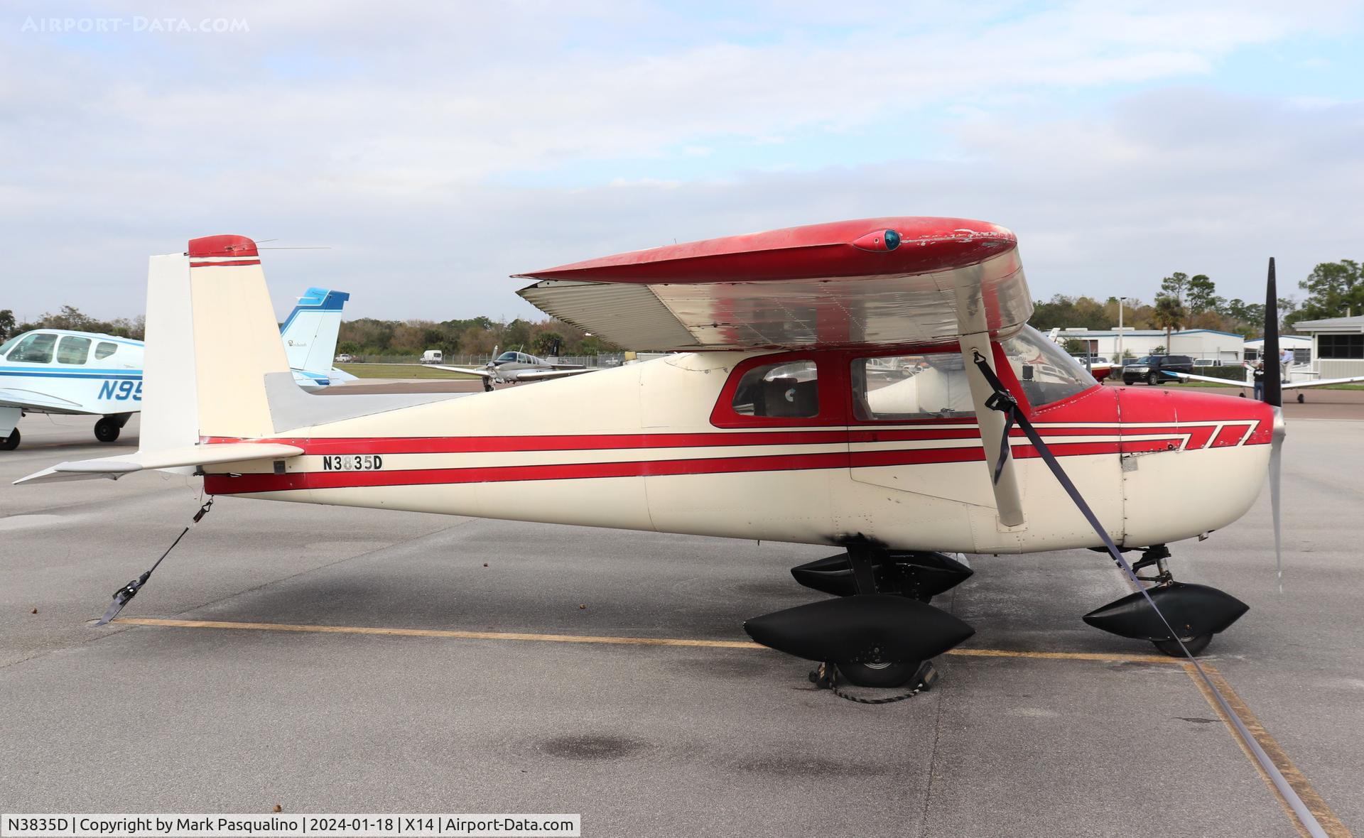 N3835D, 1961 Cessna 150A C/N 15059282, Cessna 150A