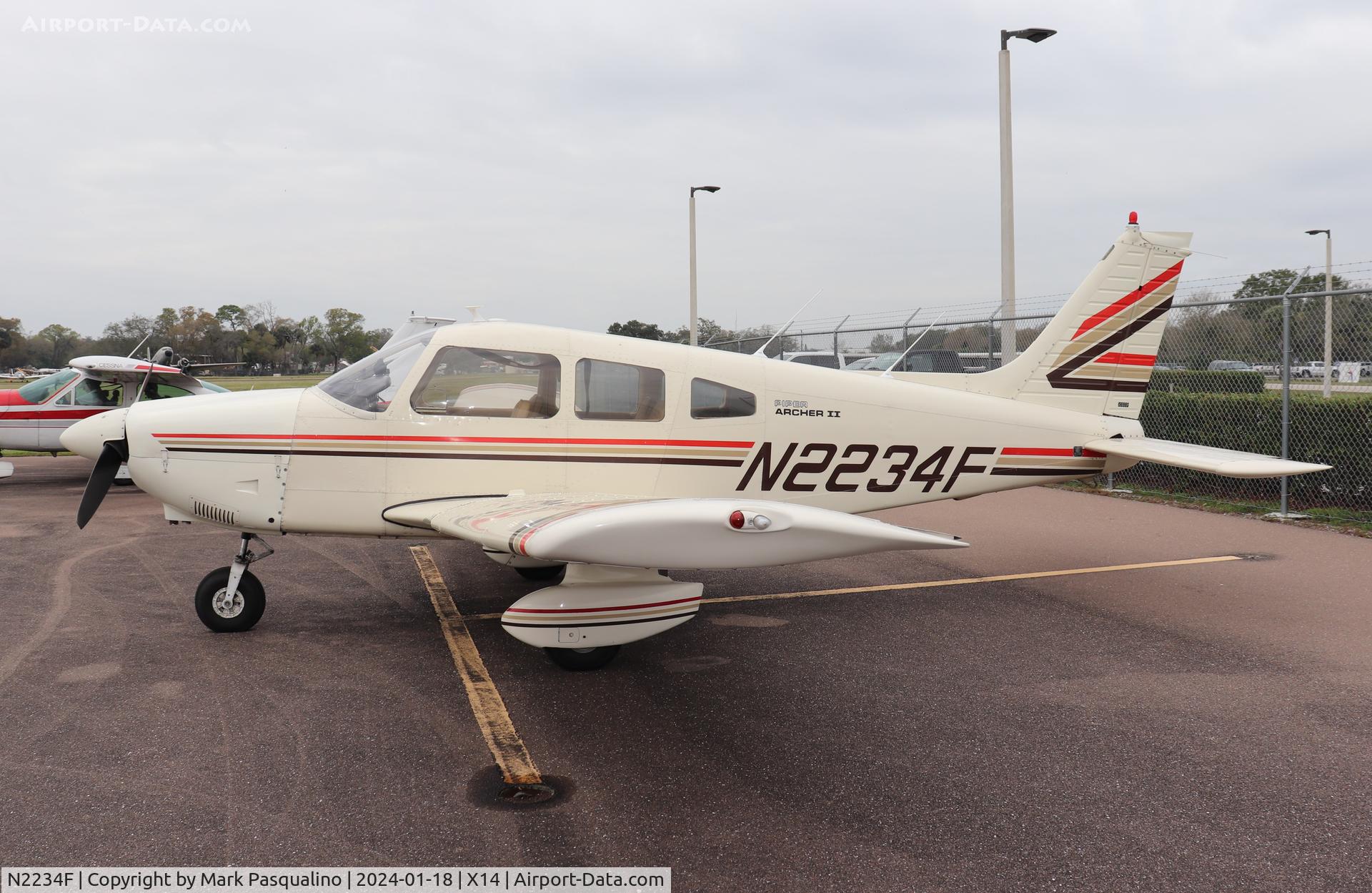 N2234F, 1978 Piper PA-28-181 C/N 28-7990207, Piper PA-28-181