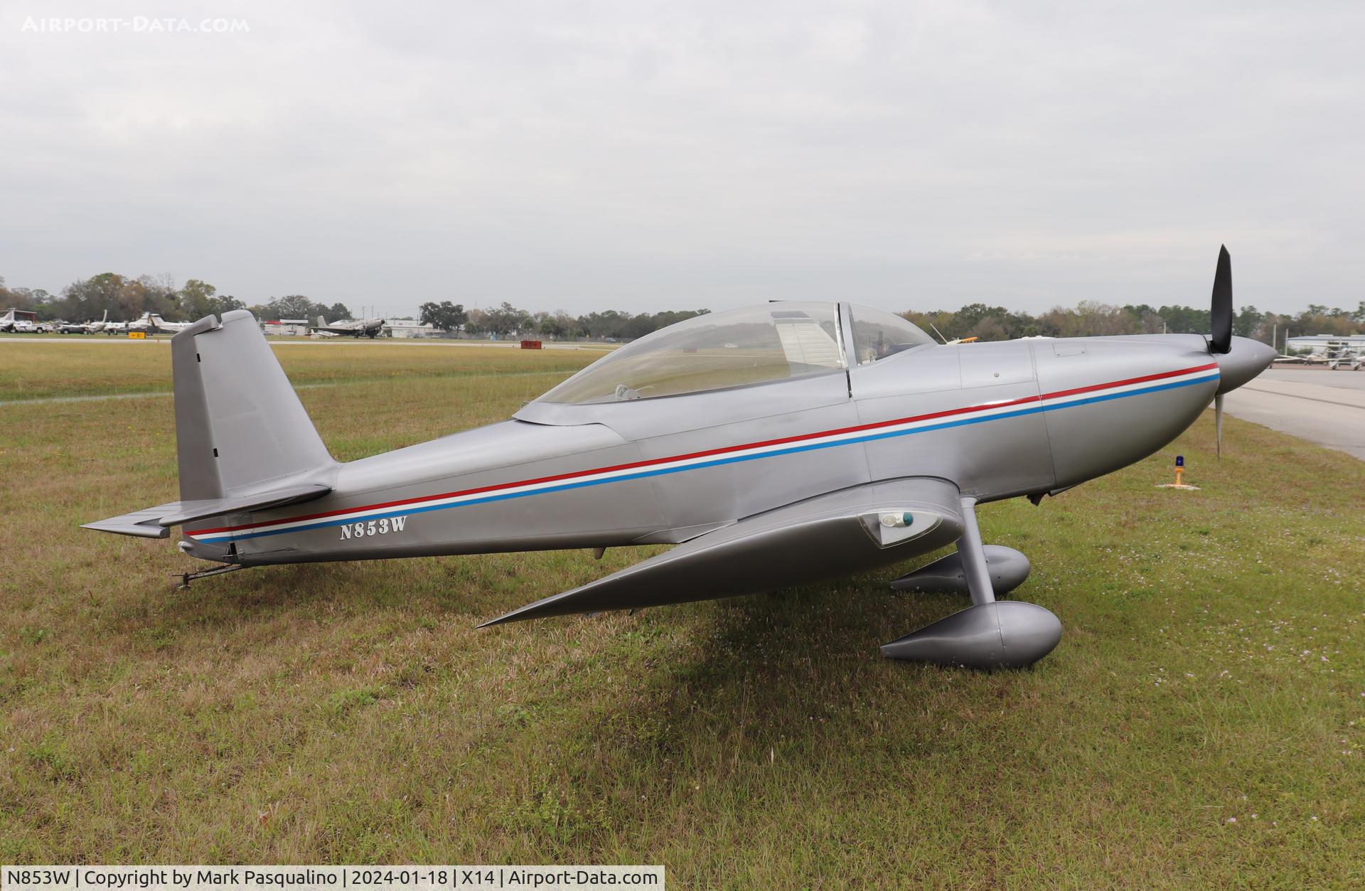 N853W, 2000 Vans RV-8 C/N 80953, Vans RV-8