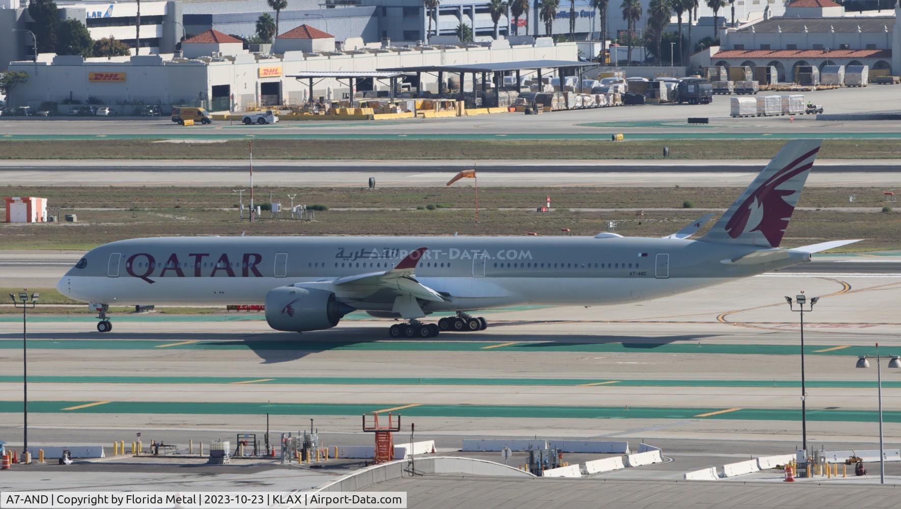 A7-AND, 2018 Airbus A350-1041 C/N 125, QTR A35X zx LAX-DOH