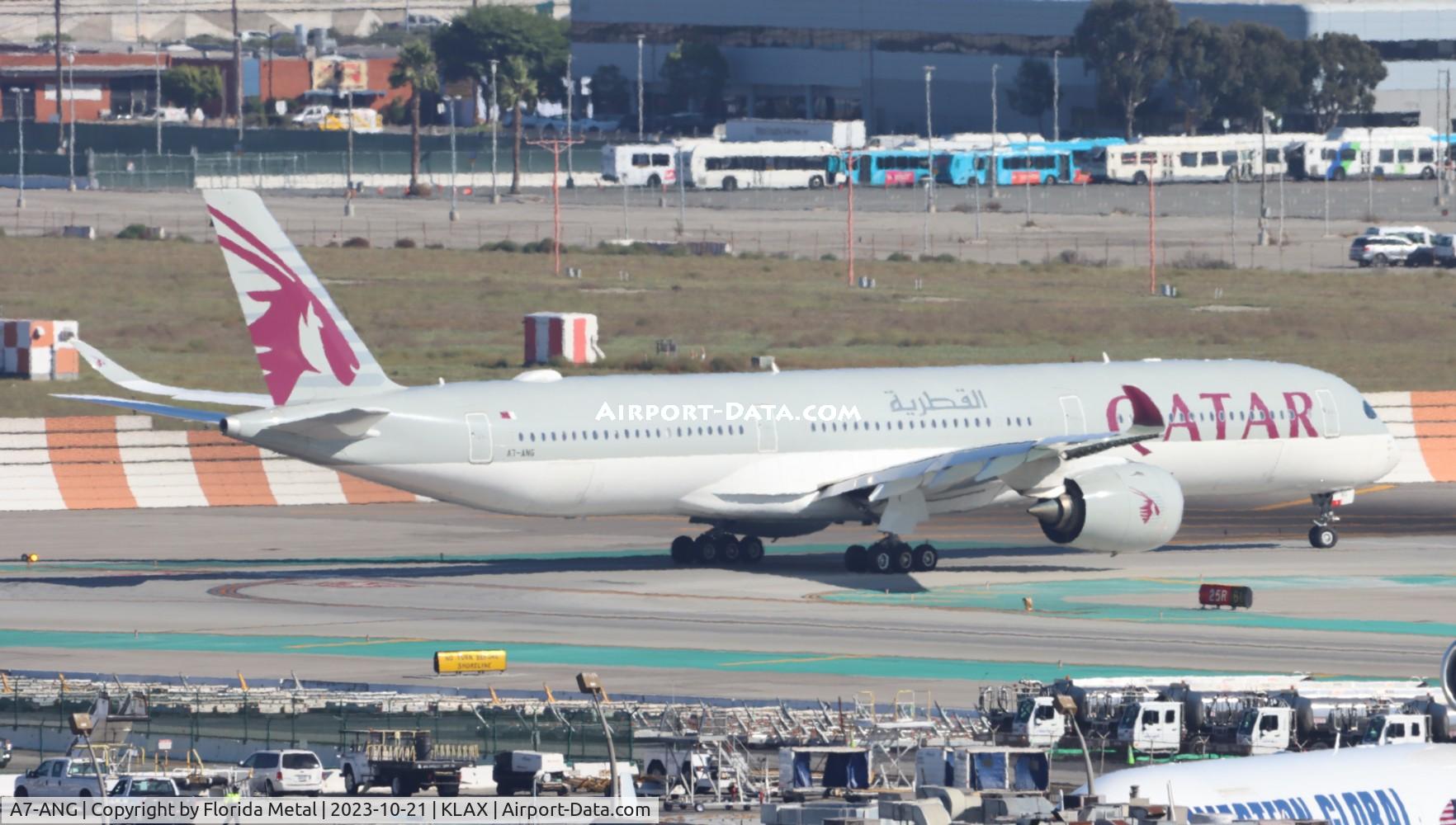A7-ANG, 2019 Airbus A350-1041 C/N 215, QTR A35X zx LAX-DOH