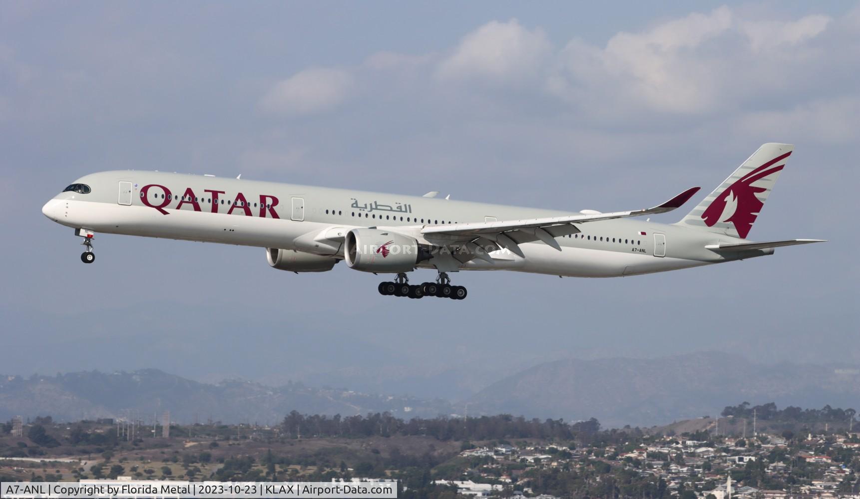 A7-ANL, 2019 Airbus A350-1041 C/N 346, QTR A35X zx DOH-LAX
