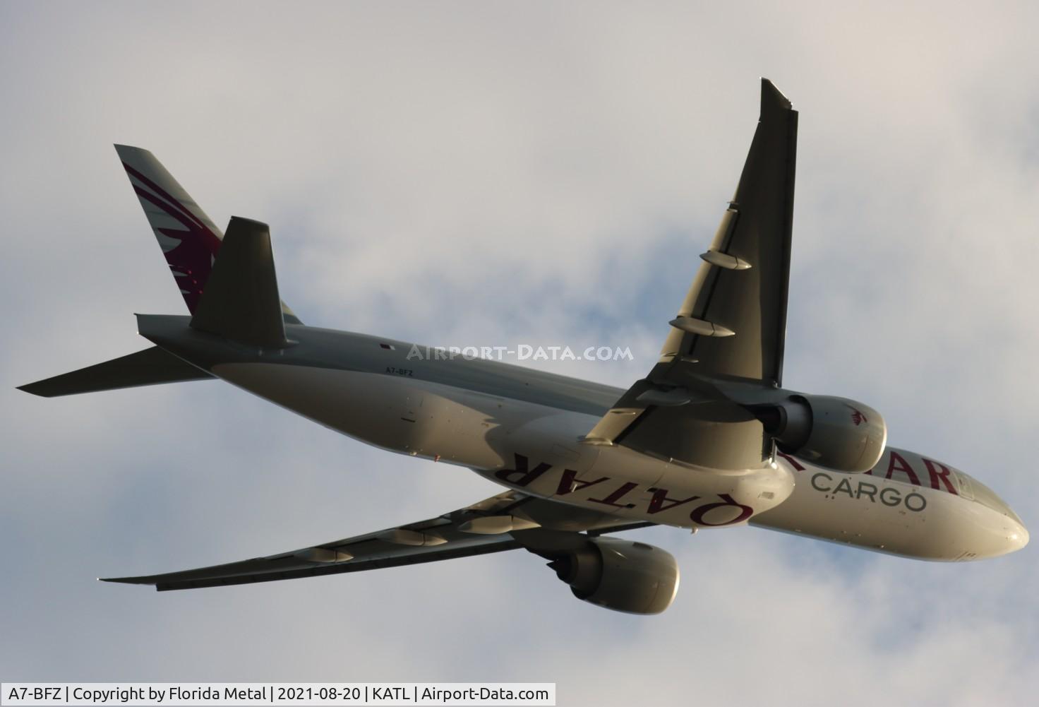 A7-BFZ, 2021 Boeing 777-F C/N 66872, QTR 77LRF zx