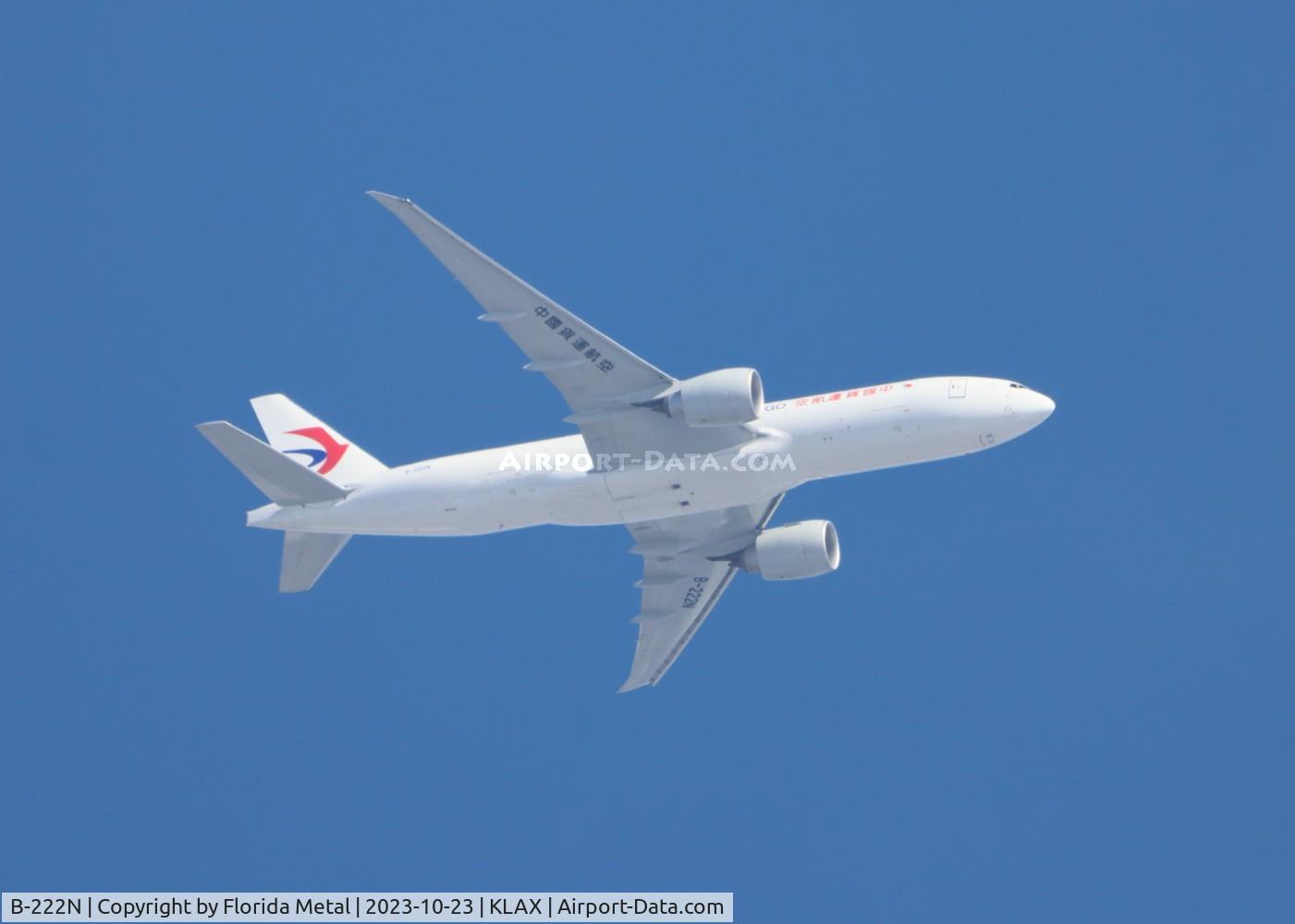B-222N, 2022 Boeing 777-F6N C/N 67796, CKK 77LRF zx ZSPD - LAX