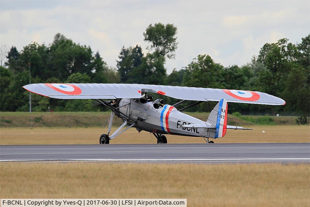 F-BCNL, Morane-Saulnier MS.317 C/N 6527, Morane-Saulnier MS.317, Lining up rwy 29, St Dizier-Robinson Air Base 113 (LFSI)