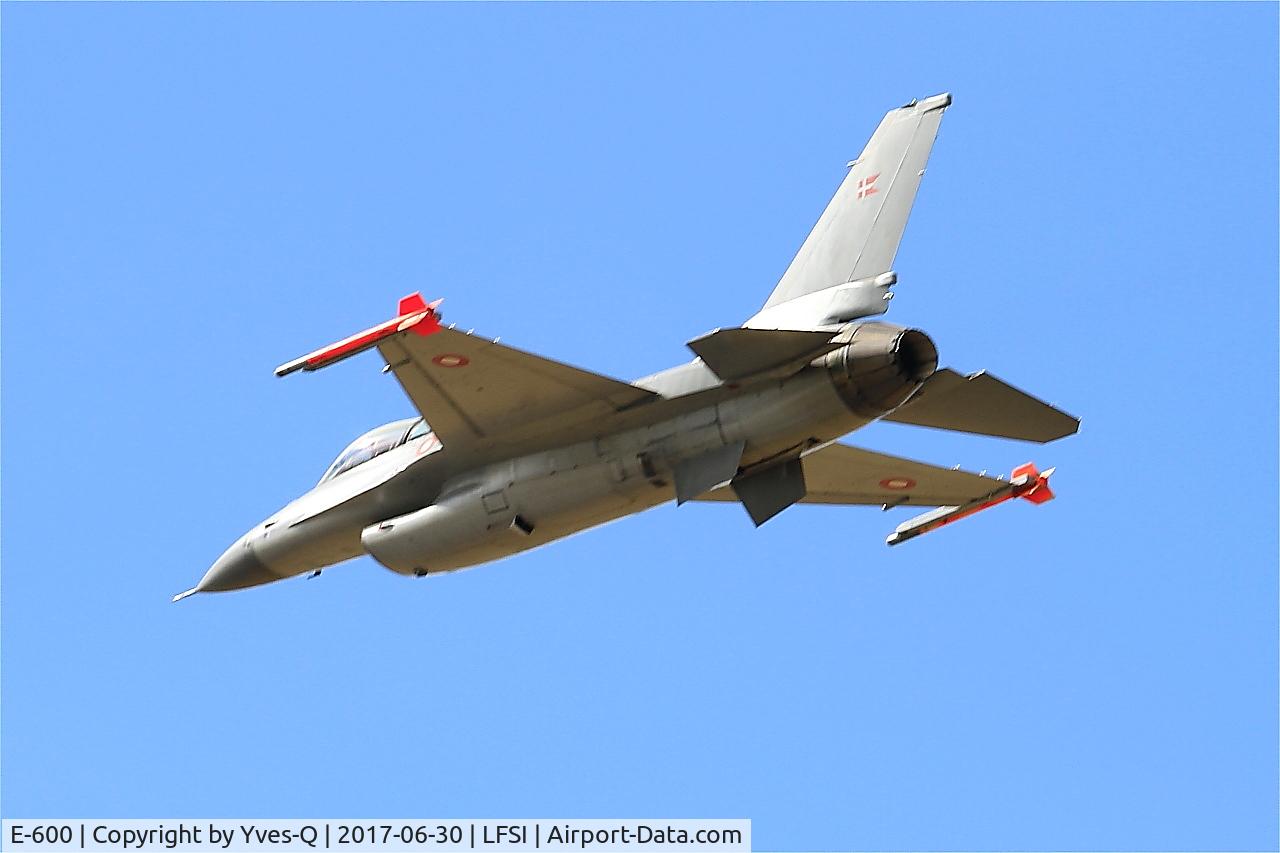 E-600, 1980 SABCA F-16AM Fighting Falcon C/N 6F-35, Royal Danish Air Force SABCA F-16AM Fighting Falcon, On display, St Dizier-Robinson Air Base 113 (LFSI)