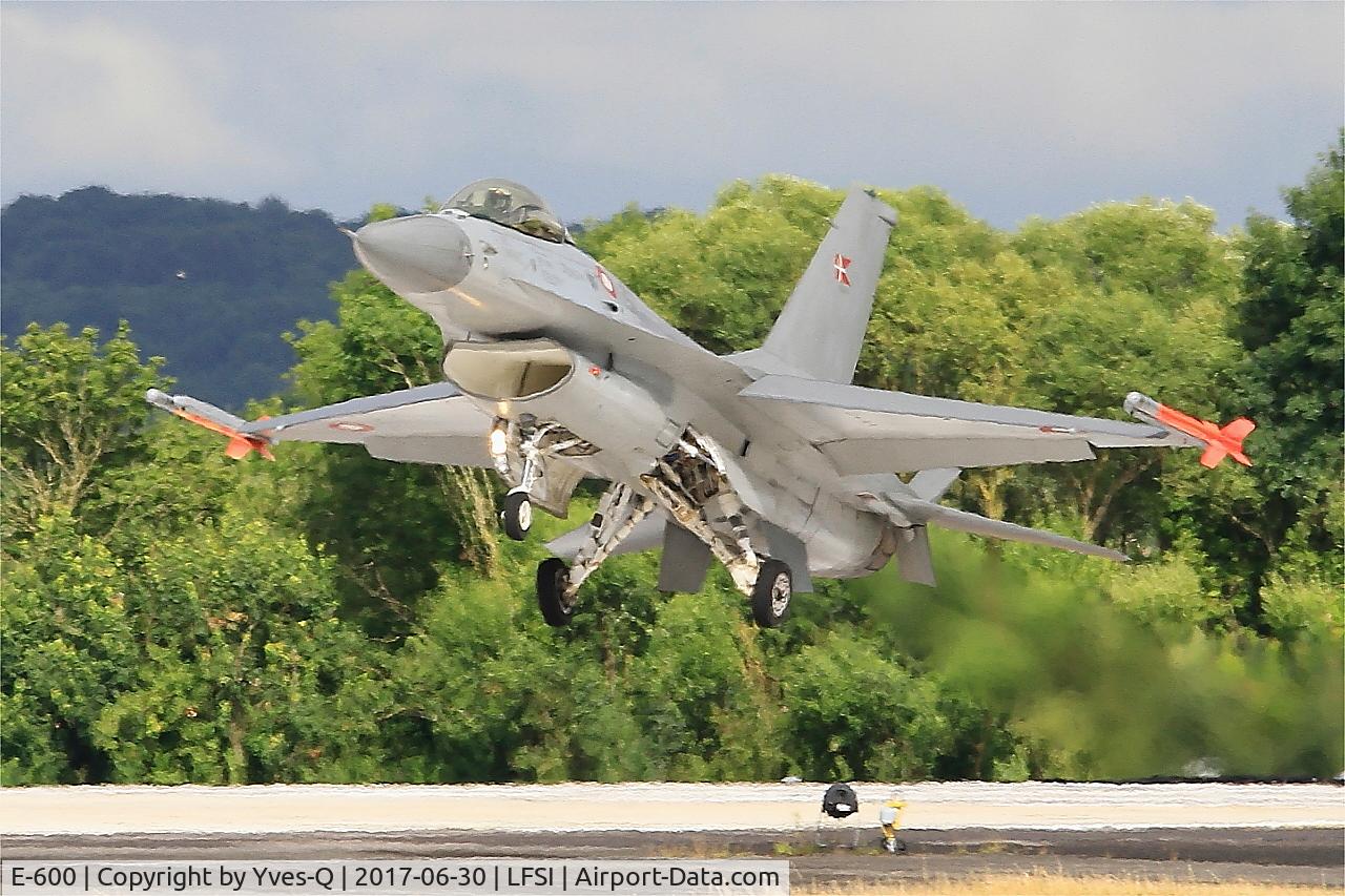 E-600, 1980 SABCA F-16AM Fighting Falcon C/N 6F-35, Royal Danish Air Force SABCA F-16AM Fighting Falcon, Landing rwy 29, St Dizier-Robinson Air Base 113 (LFSI)