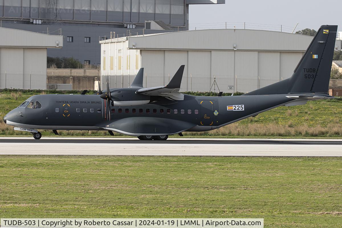TUDB-503, 2023 CASA C-295W C/N S-225, Runway 31