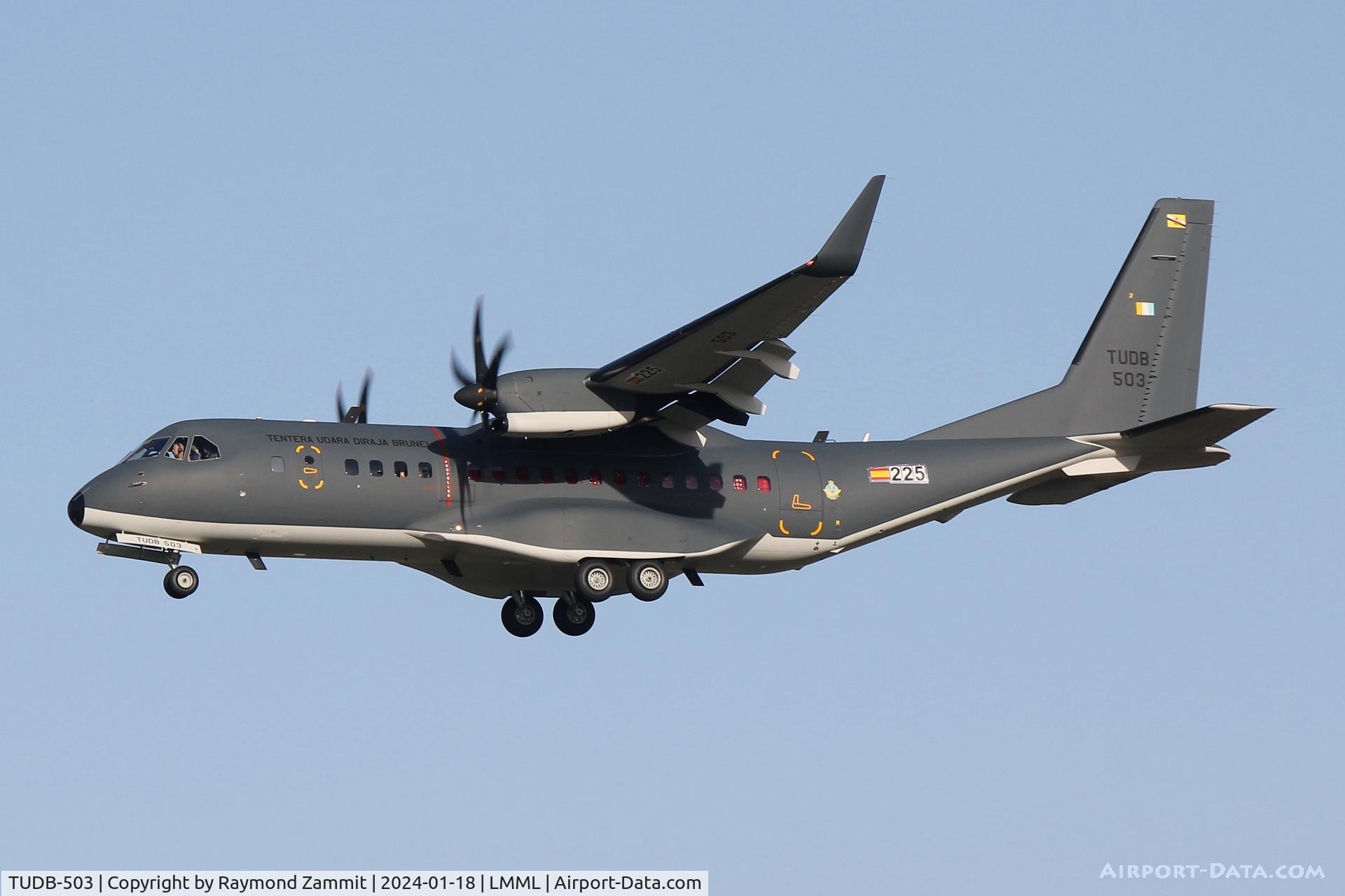 TUDB-503, 2023 CASA C-295W C/N S-225, Casa C-295W TUDB-503 Royal Brunei Air Force