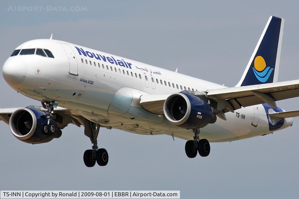 TS-INN, 1998 Airbus A320-212 C/N 793, at bru