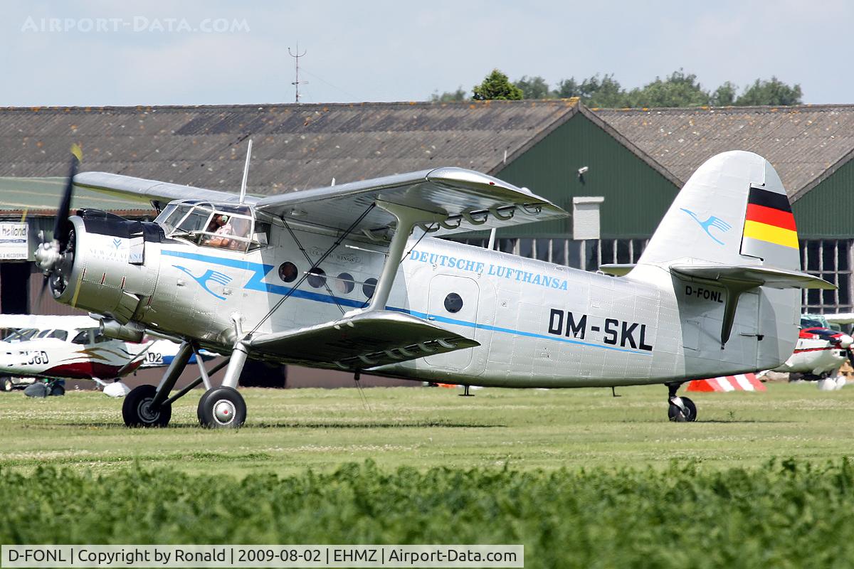D-FONL, 1957 Antonov An-2T C/N 17802, at ehmz
