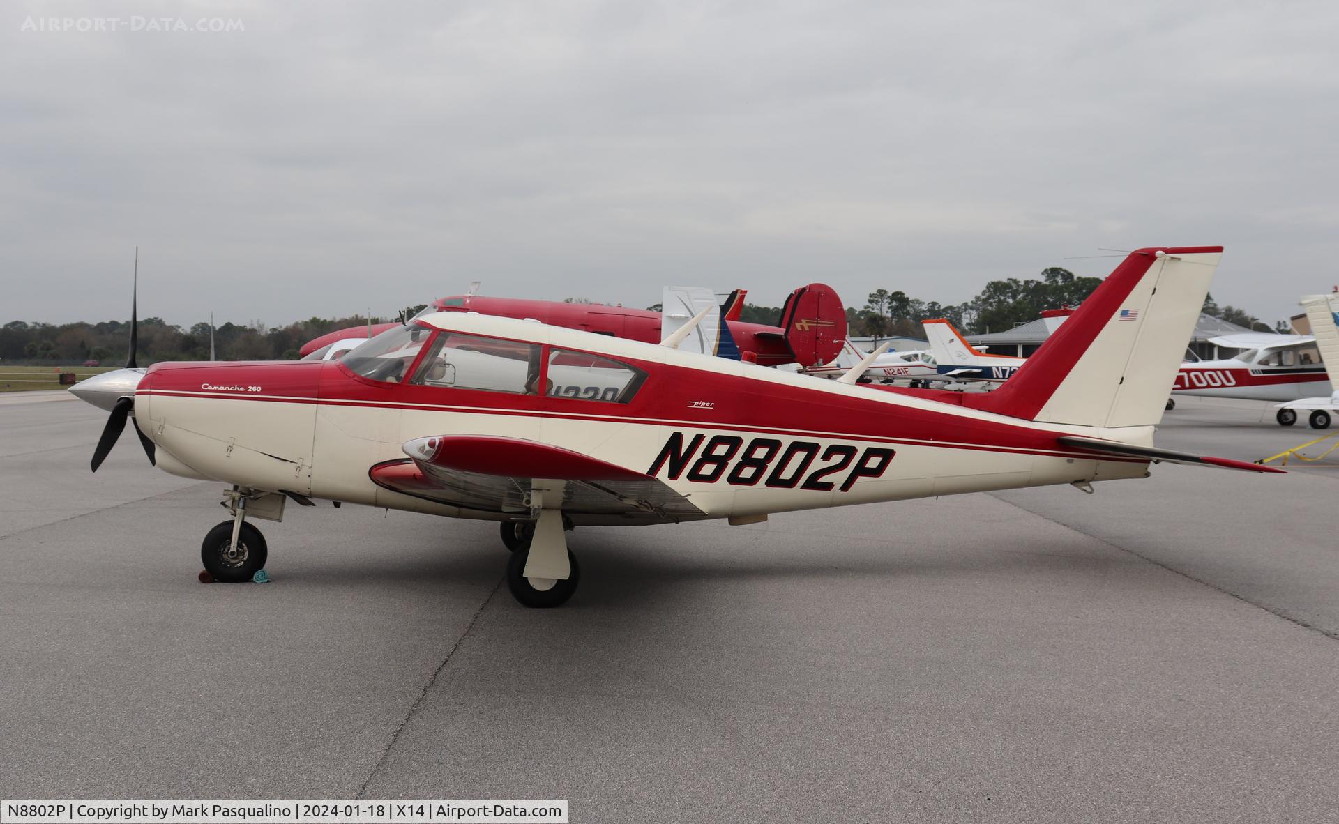 N8802P, 1965 Piper PA-24-260 Comanche C/N 24-4257, Piper PA-24-260