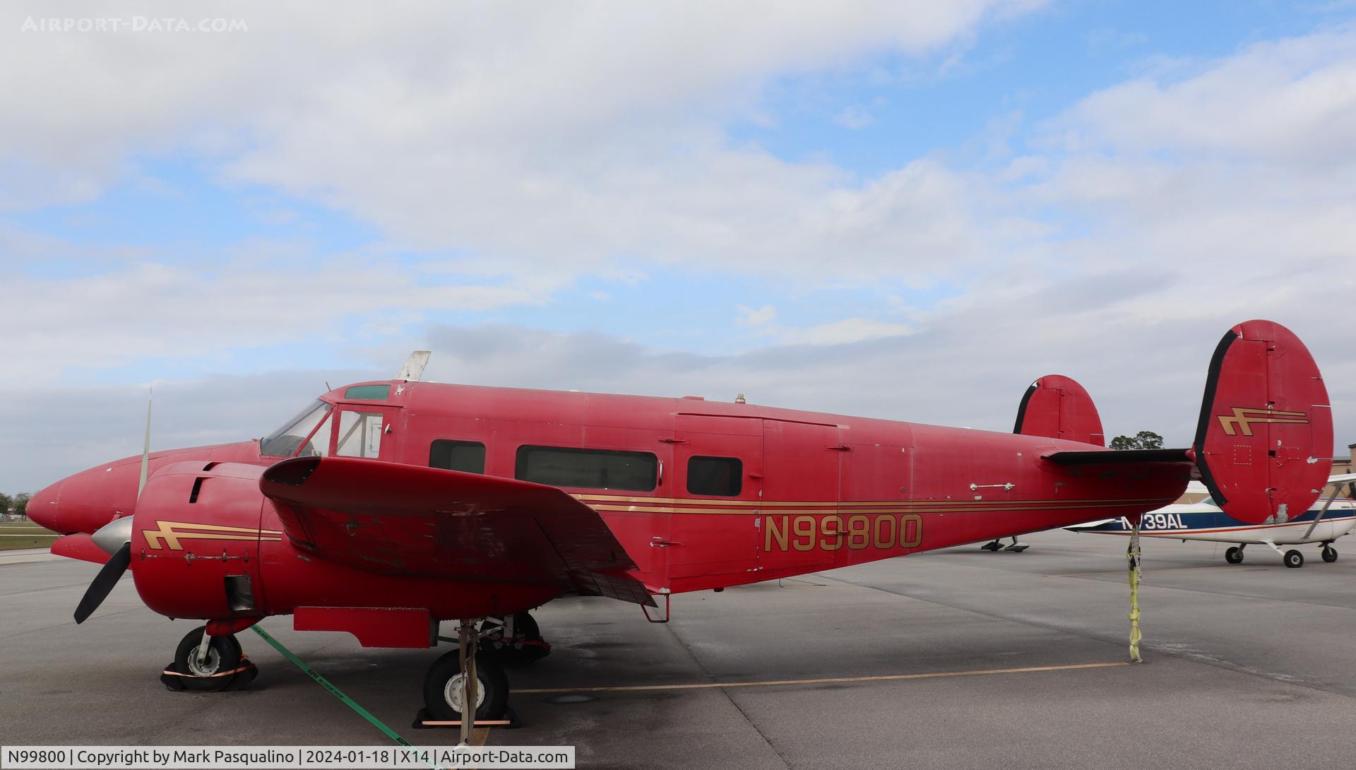 N99800, 1969 Beech H-18 Tri-Gear C/N BA-759, Beech H18
