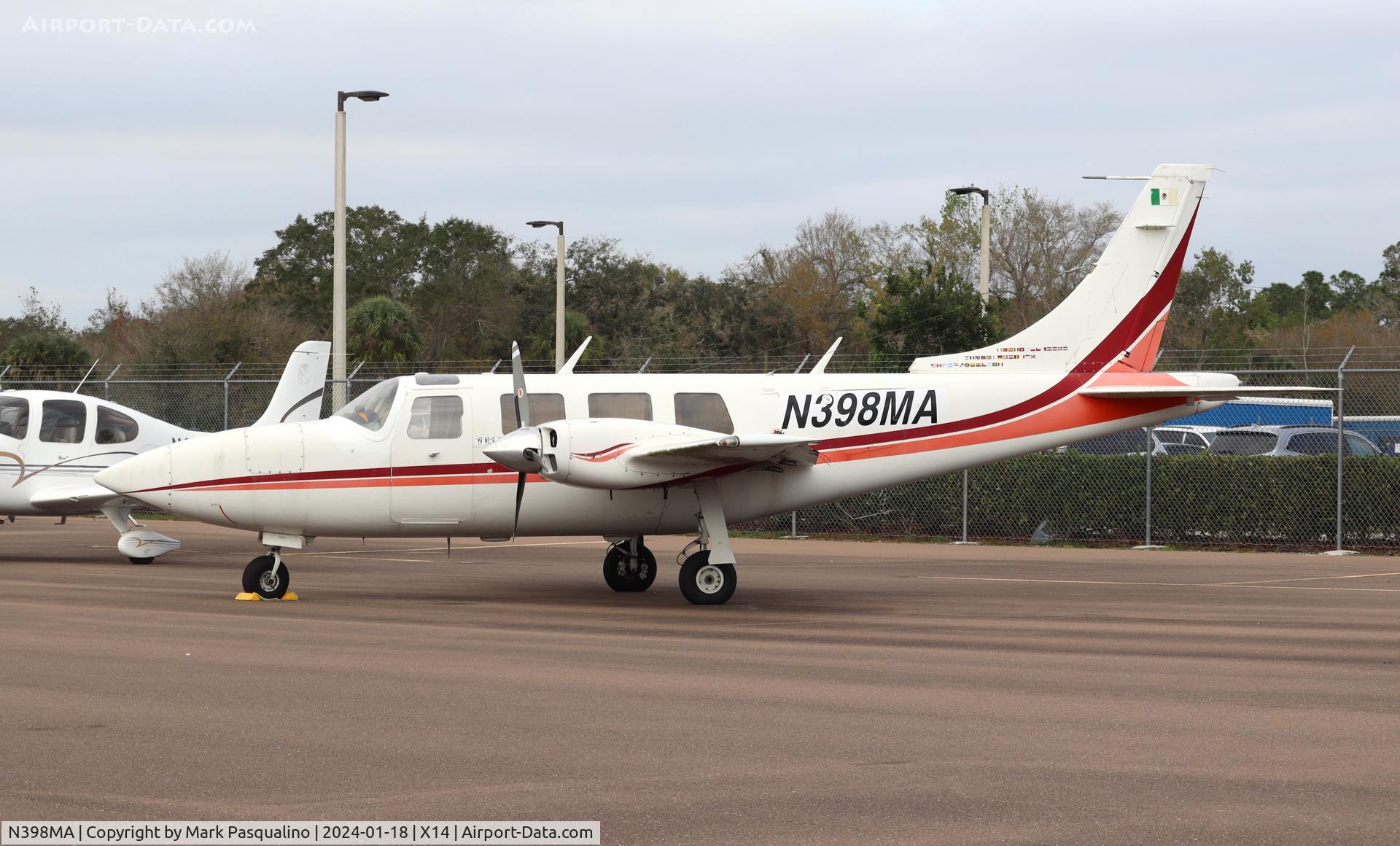 N398MA, 1978 Ted Smith Aerostar 601P C/N 61P-0529-223, Aerostar 601P