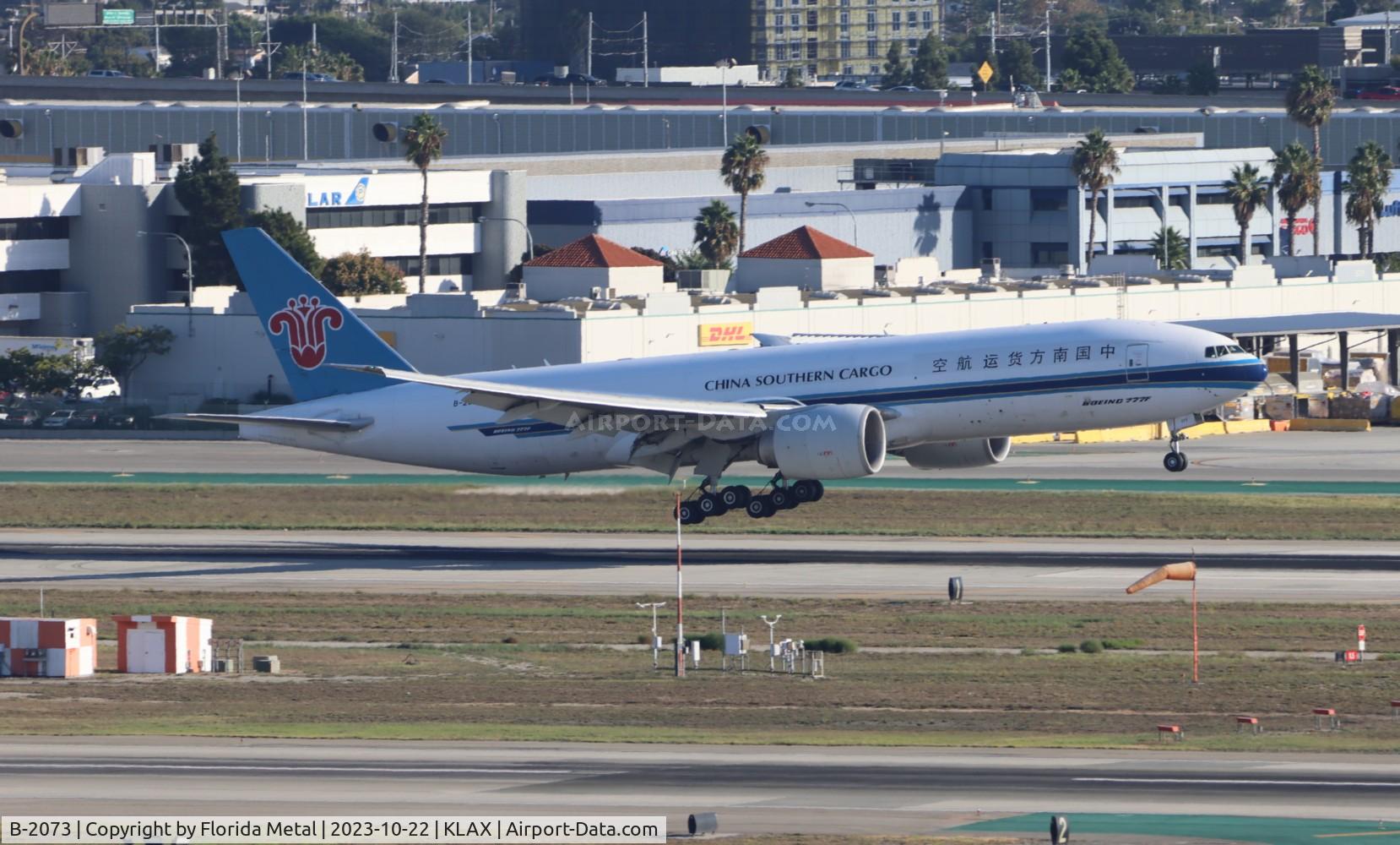 B-2073, 2009 Boeing 777-F1B C/N 37311, CSN 77LRF zx ANC-LAX