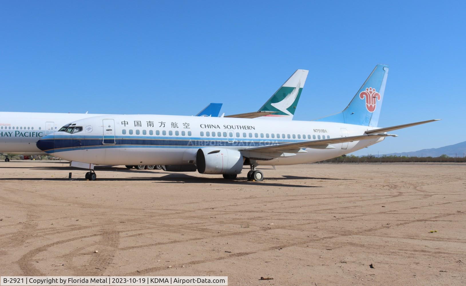 B-2921, 1993 Boeing 737-3Q8 C/N 27286, CSN 733 zx