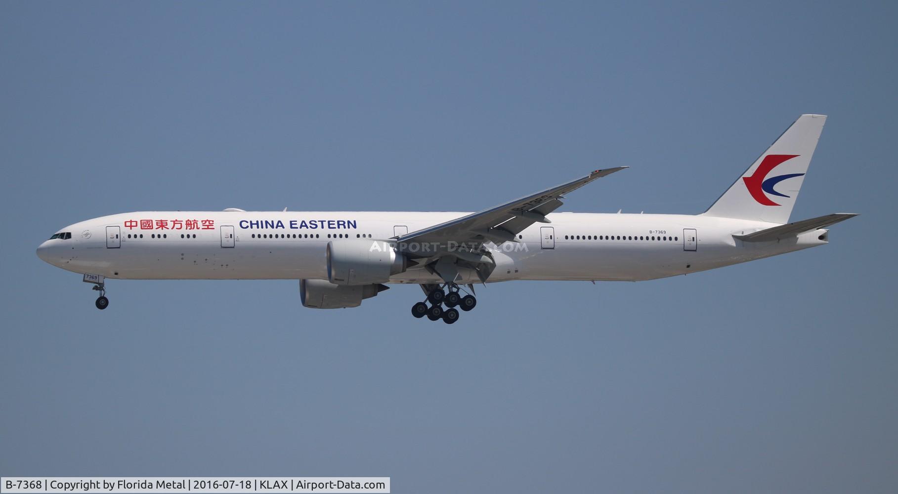 B-7368, 2016 Boeing 777-39P/ER C/N 43282, CES 773 zx