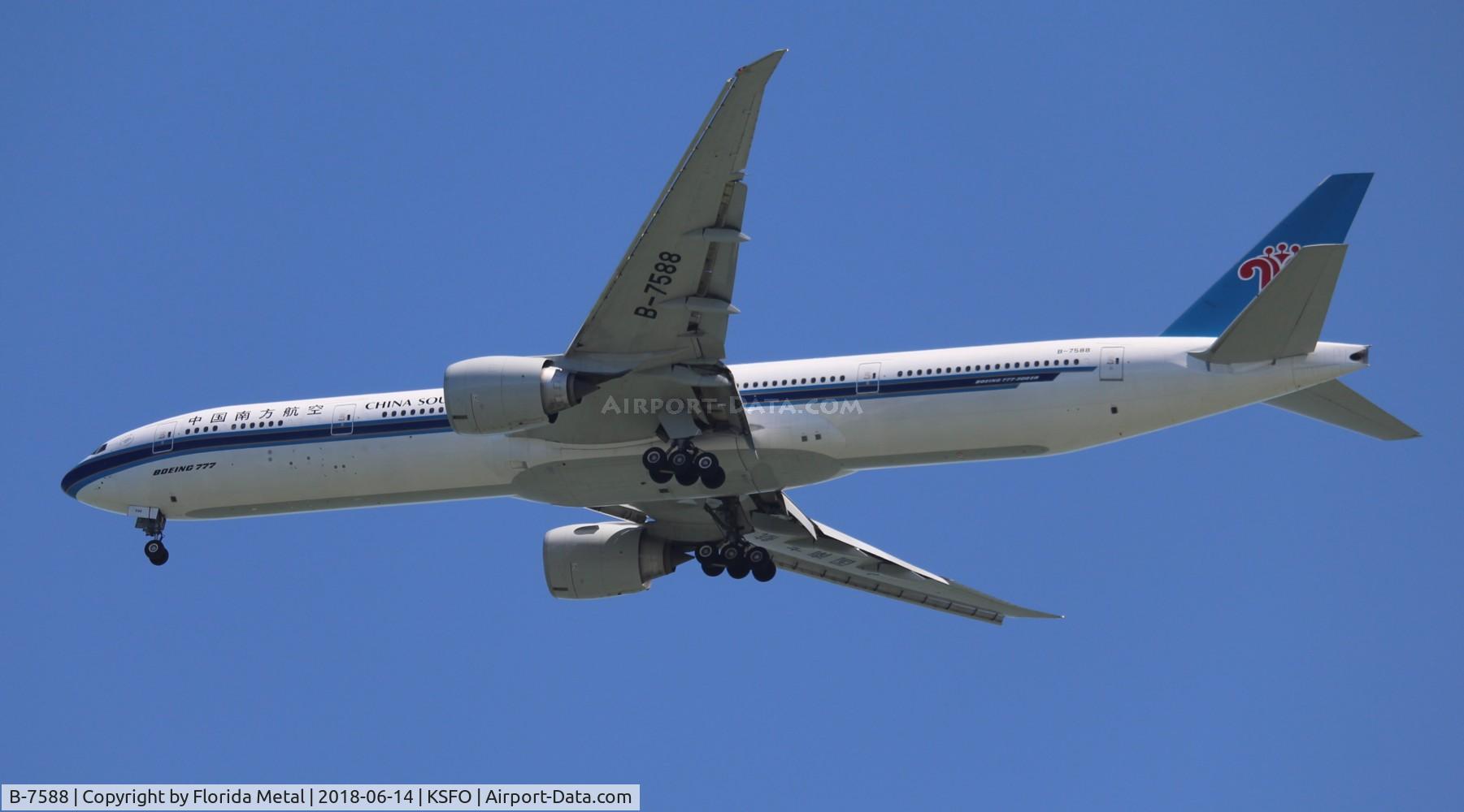 B-7588, 2016 Boeing 777-300/ER C/N 43228, CSN 773 zx