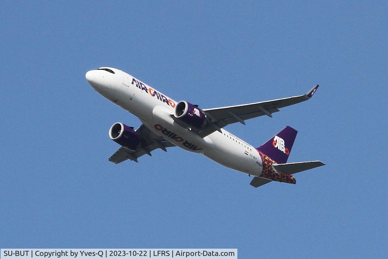 SU-BUT, 2022 Airbus A320-251N C/N 11205, Airbus 320-251N, long approach rwy 21, Nantes-Atlantique airport (LFRS-NTE)