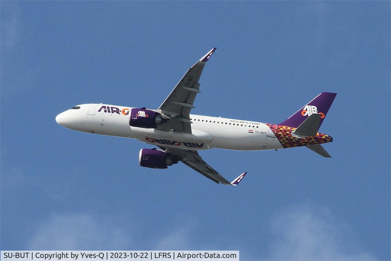 SU-BUT, 2022 Airbus A320-251N C/N 11205, Airbus 320-251N, long approach rwy 21, Nantes-Atlantique airport (LFRS-NTE)
