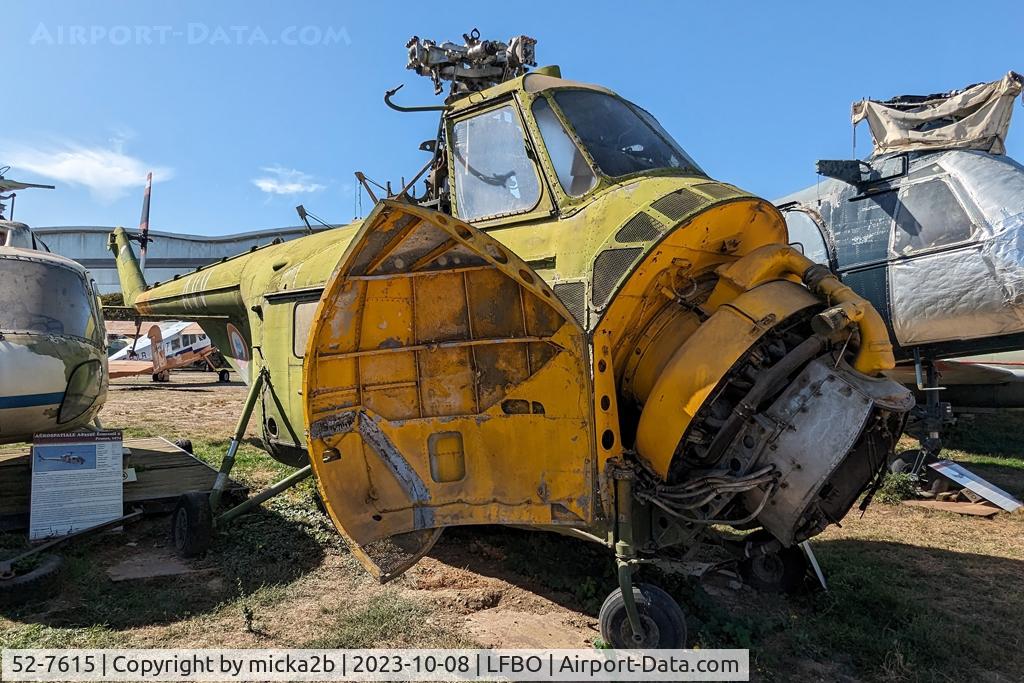52-7615, Sikorsky H-19D Chickasaw C/N 55-623, Preserved