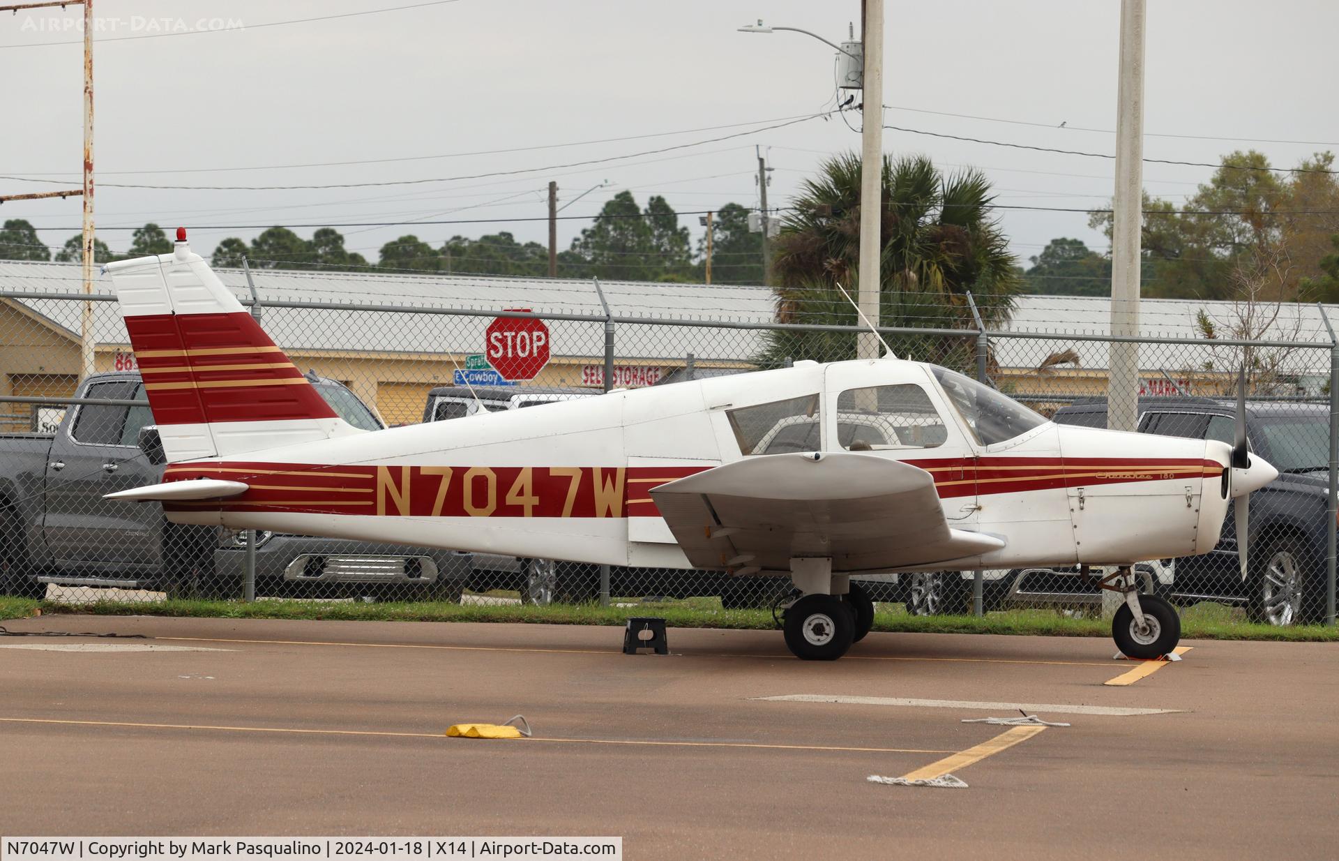N7047W, 1962 Piper PA-28-180 C/N 28-793, Piper PA-28-180