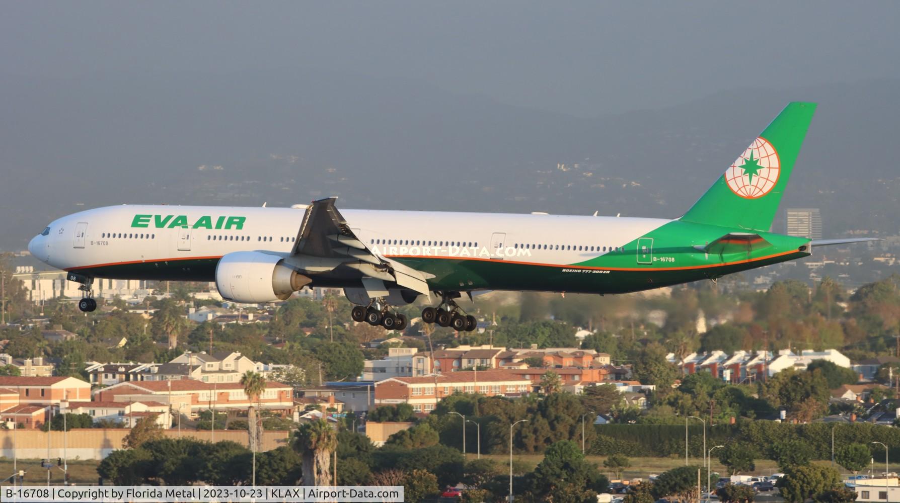 B-16708, 2007 Boeing 777-35E/ER C/N 33752, EVA 773 zx TPE-LAX