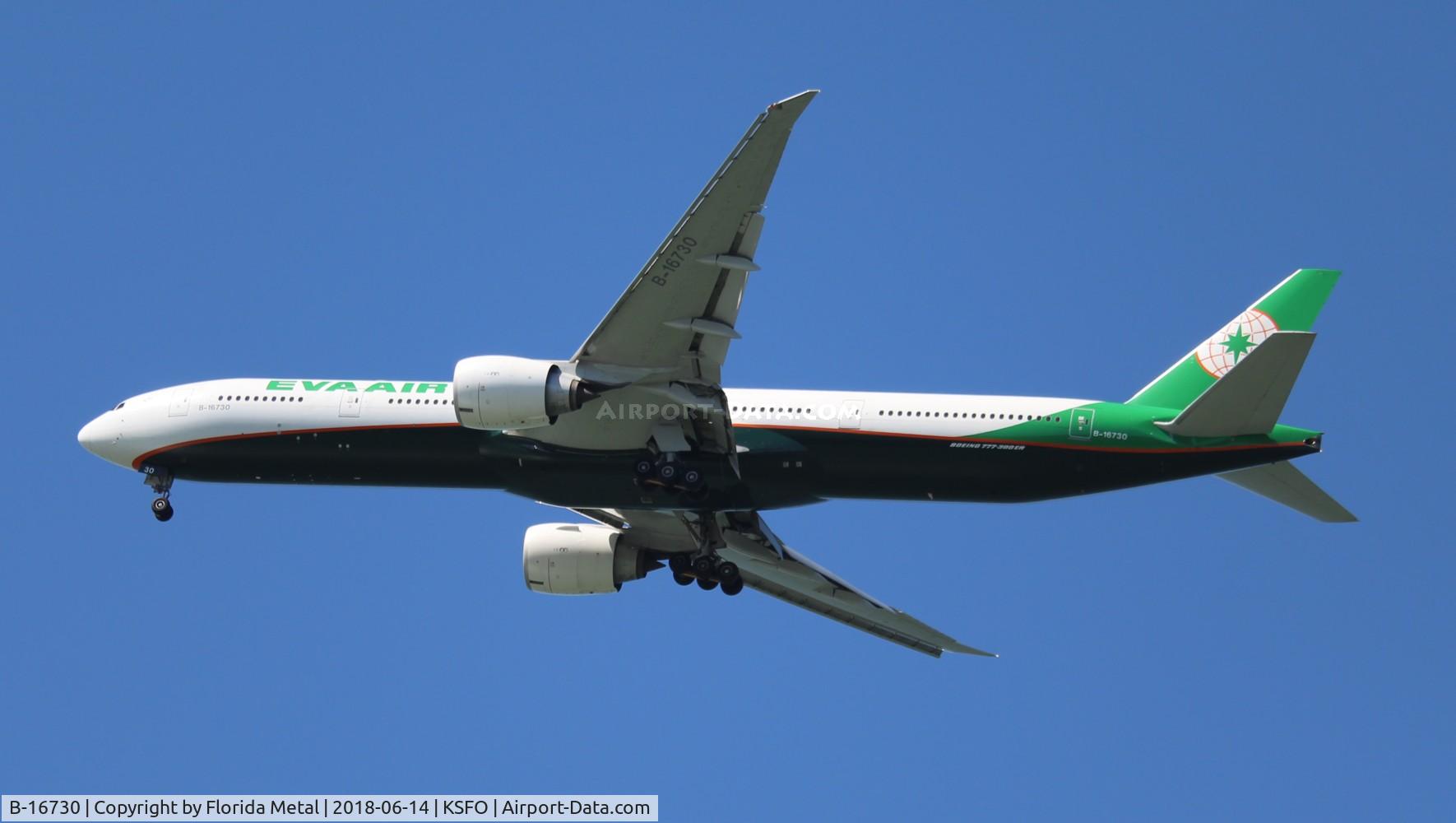 B-16730, 2016 Boeing 777-300/ER C/N 62286, EVA 773 zx