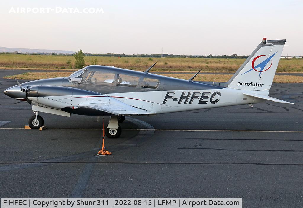 F-HFEC, 1966 Piper PA-30-160 B Twin Comanche C/N 30-1266, Parked at the Airclub...