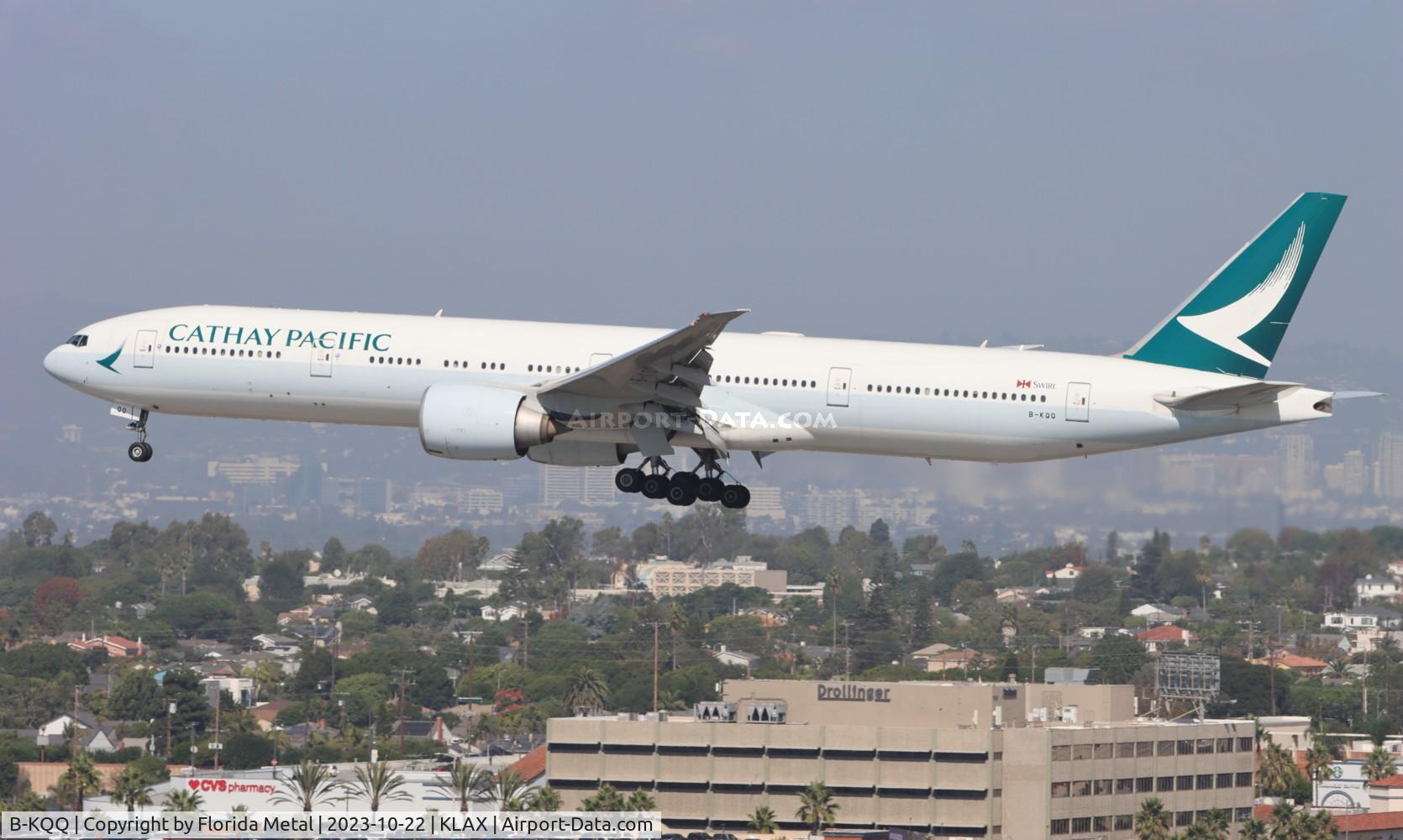 B-KQQ, 2014 Boeing 777-367/ER C/N 41762, CPA 773 zx HKG-LAX
