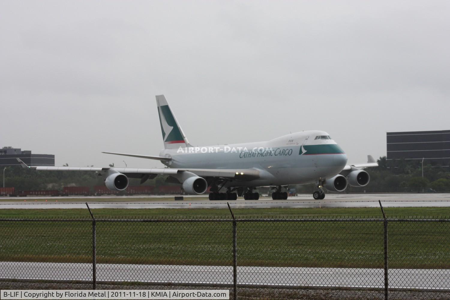 B-LIF, 2009 Boeing 747-467ERF C/N 36871, MIA zx