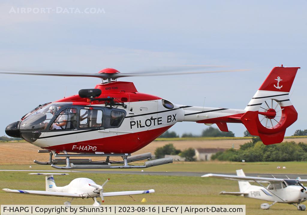 F-HAPG, 2008 Eurocopter EC-135T-2 C/N 0702, Departing...
