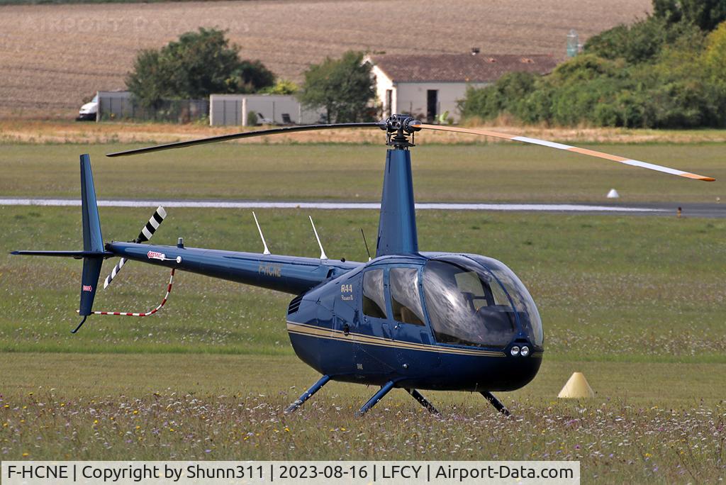 F-HCNE, 2013 Robinson R44  Raven II C/N 13396, Parked...