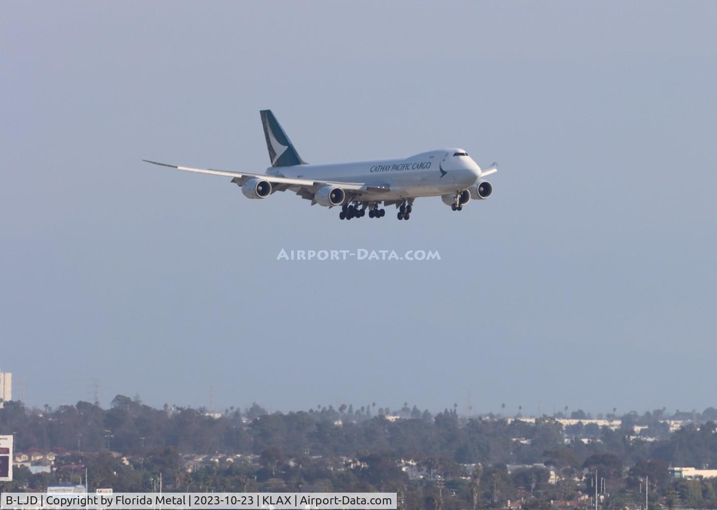 B-LJD, 2013 Boeing 747-867F/SCD C/N 39241, CPA 747-8 zx ANC-LAX