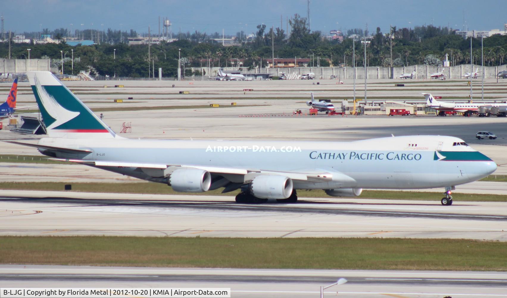 B-LJG, 2012 Boeing 747-867F C/N 39244, MIA zx
