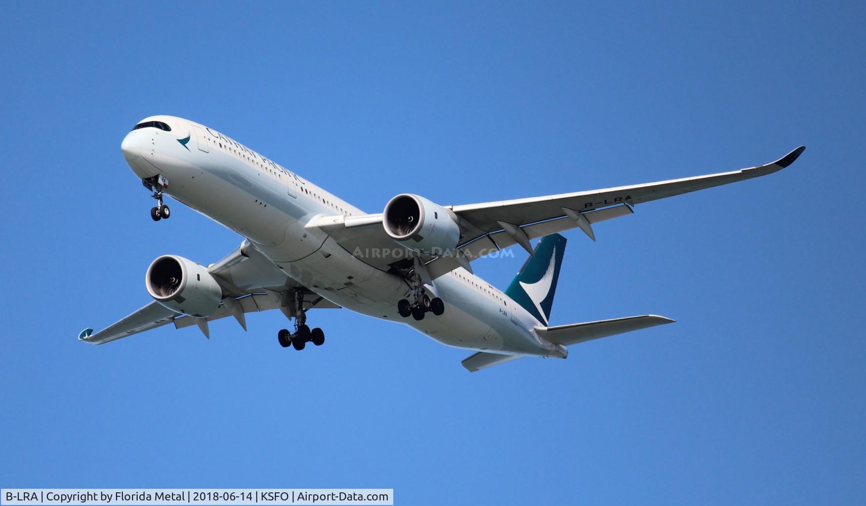 B-LRA, 2016 Airbus A350-941 C/N 029, CPA A359 zx