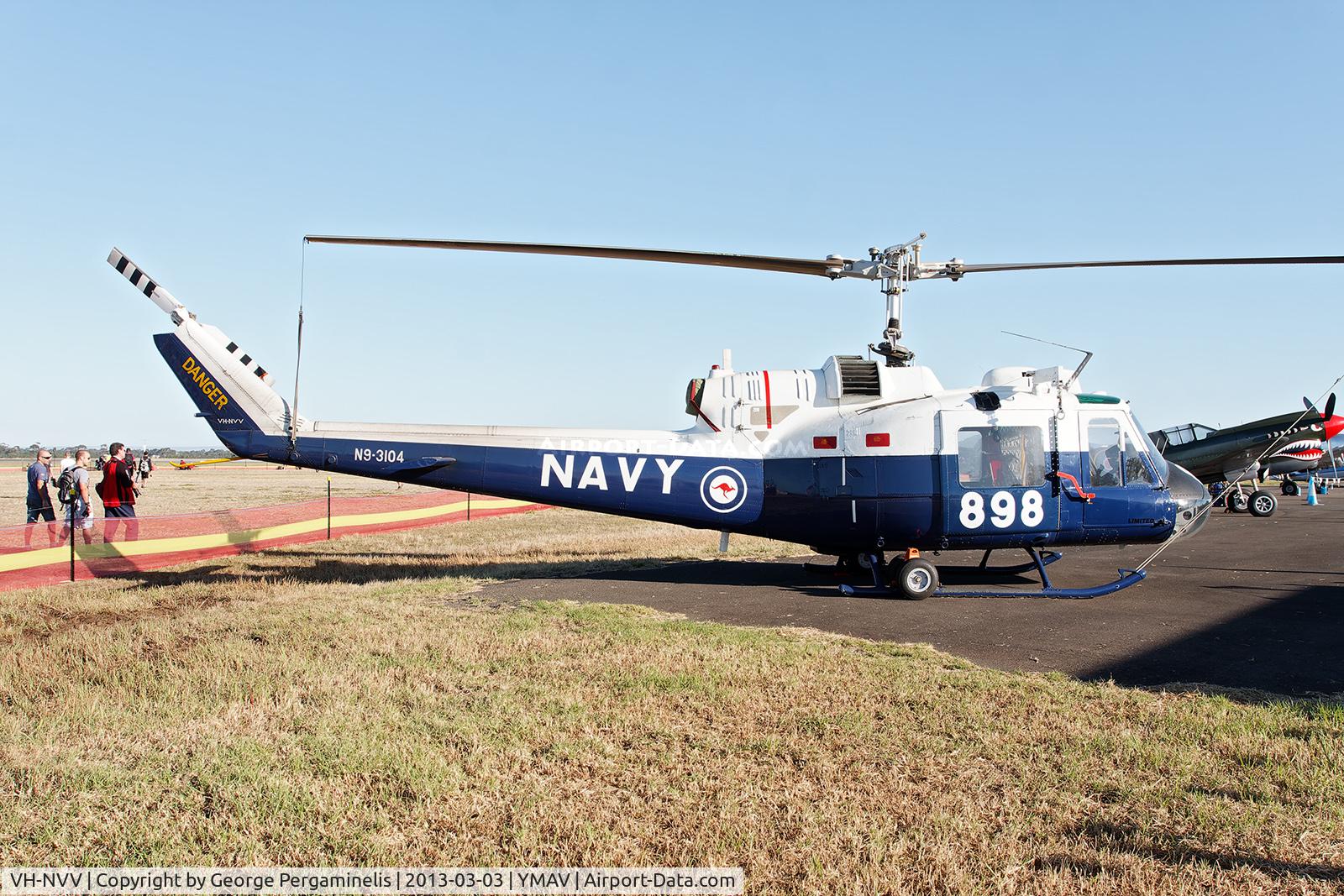 VH-NVV, 1963 Bell UH-1B Iroquois C/N 715, Australian International Air Show.