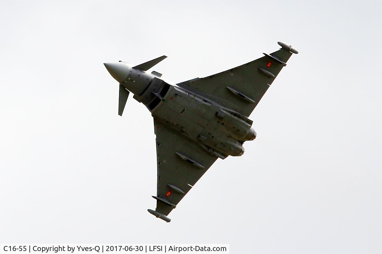 C16-55, Eurofighter EF-2000 Typhoon S C/N SS037, Eurofighter EF-2000 Typhoon S, On display, St Dizier-Robinson Air Base 113 (LFSI)