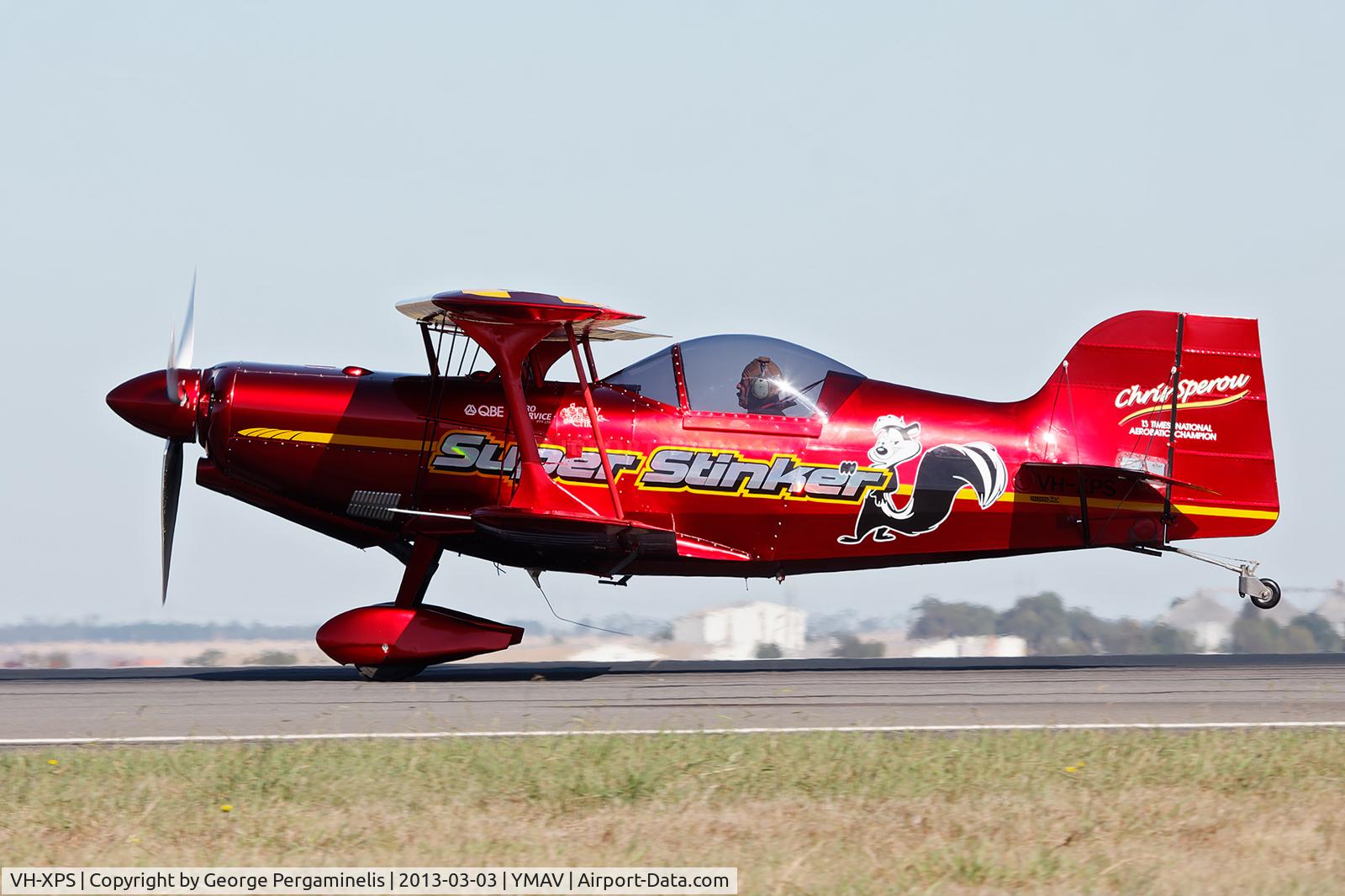VH-XPS, 2005 Pitts S-1-11B Super Stinker C/N PJ-002, Australian International Air Show.