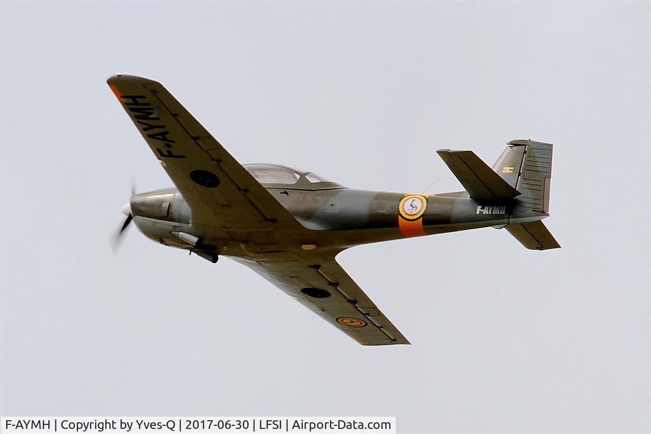 F-AYMH, 1958 Piaggio FWP-149D C/N 026, Piaggio FWP-149D, On display, St Dizier-Robinson Air Base 113 (LFSI)
