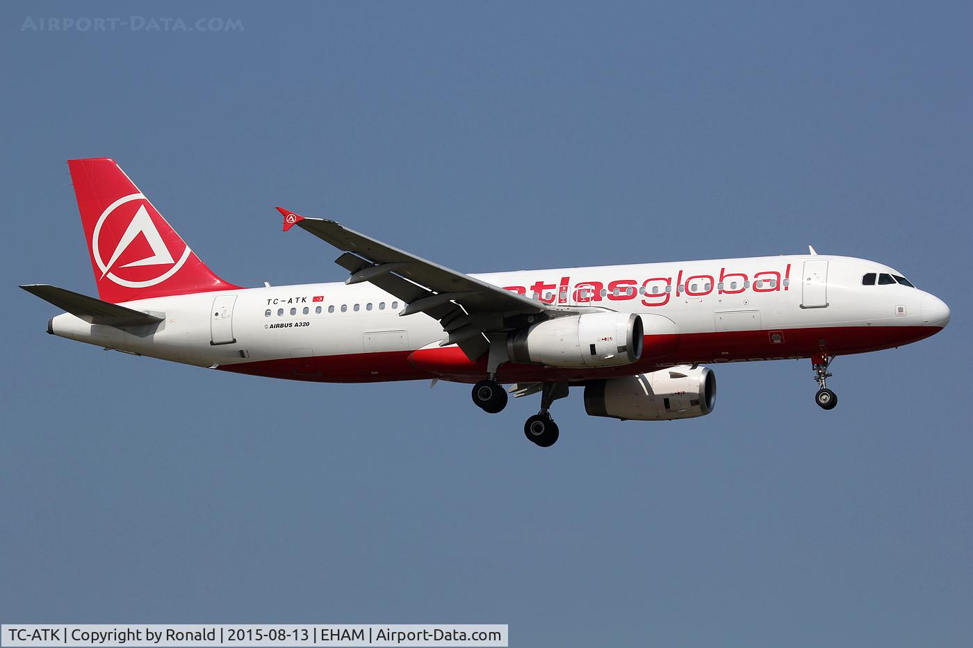 TC-ATK, 2006 Airbus A320-232 C/N 2747, at spl
