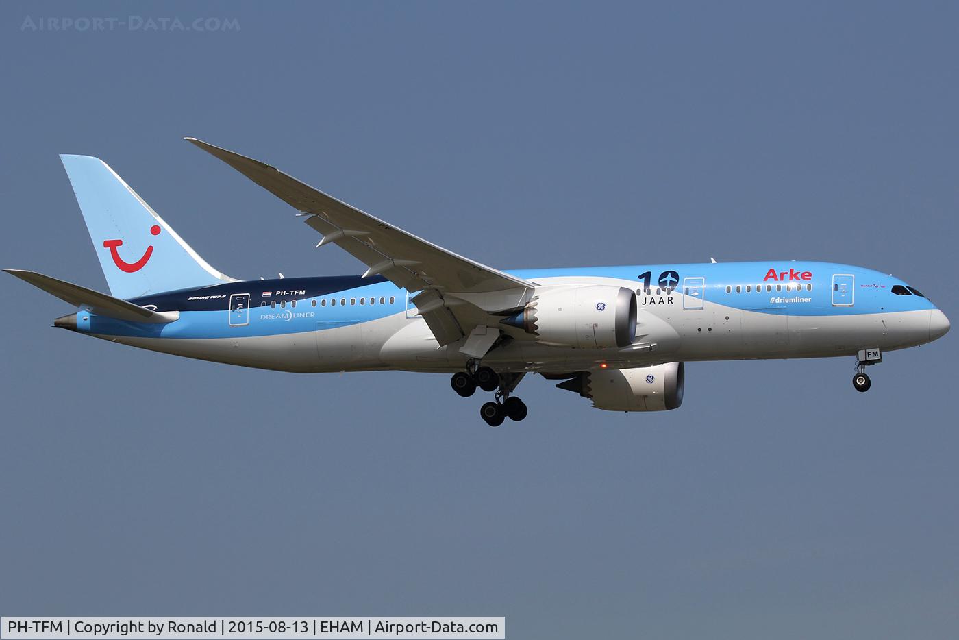 PH-TFM, 2015 Boeing 787-8 Dreamliner Dreamliner C/N 36429, at spl