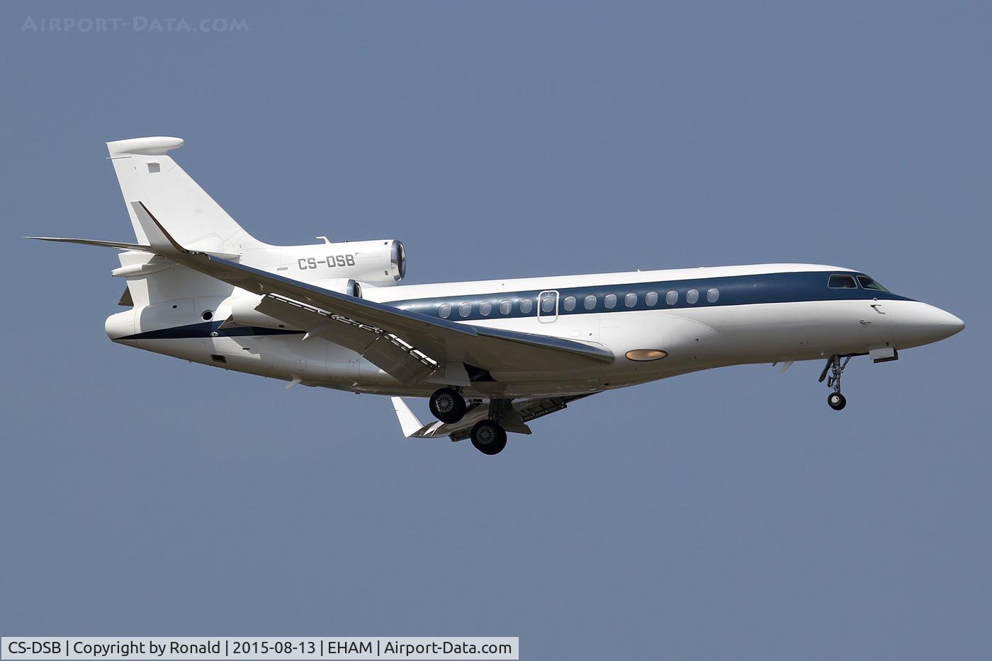 CS-DSB, 2008 Dassault Falcon 7X C/N 43, at spl