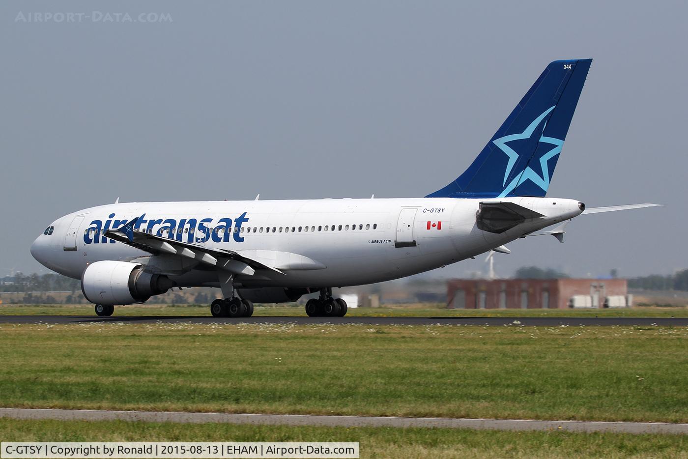 C-GTSY, 1988 Airbus A310-304 C/N 447, at spl